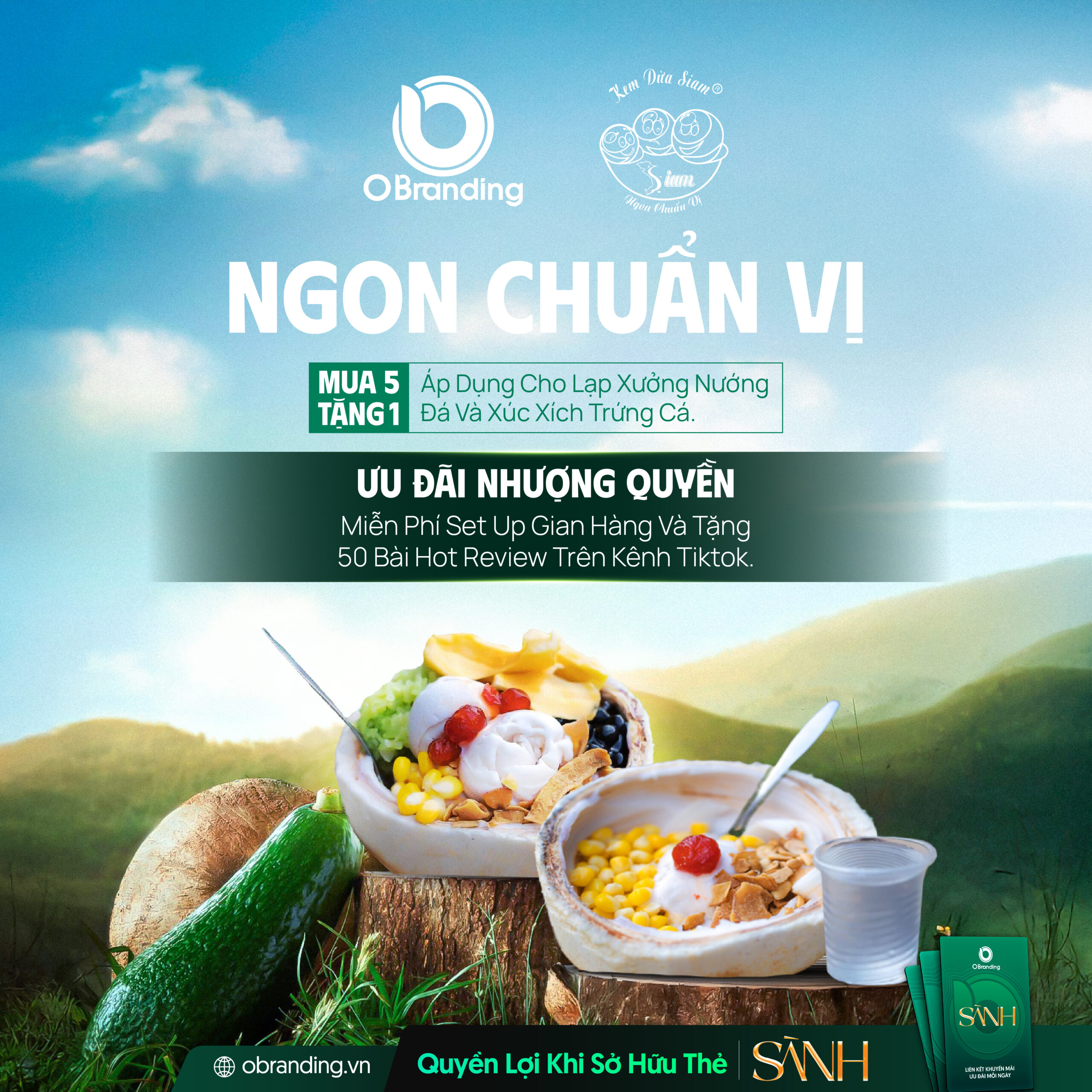 Ưu Đãi Độc Quyền Cho Hội Viên Thẻ Sành