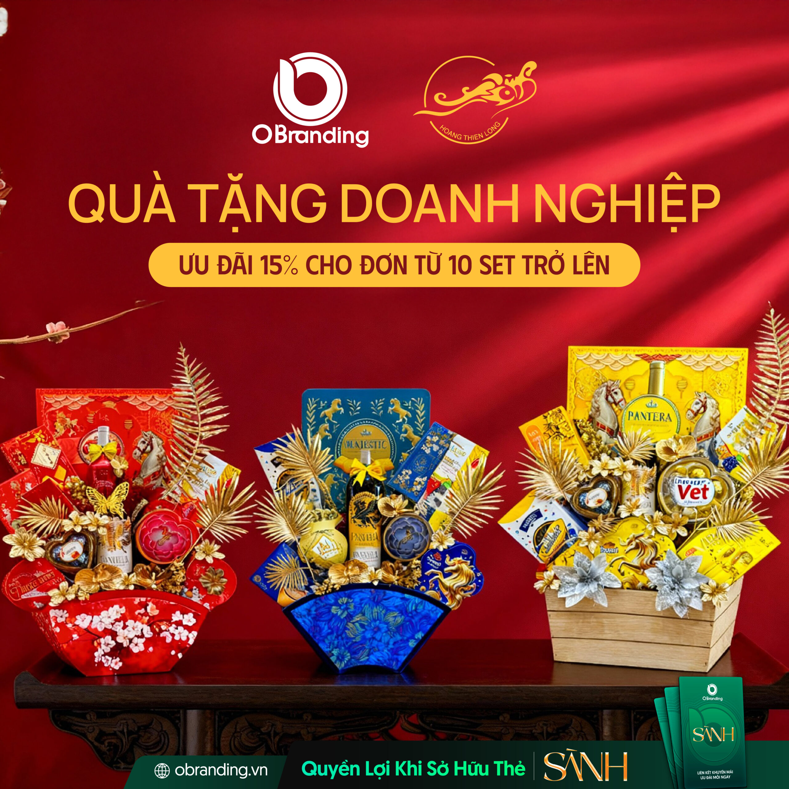 Ưu Đãi Dành Riêng Cho Hội Viên Thẻ Sành