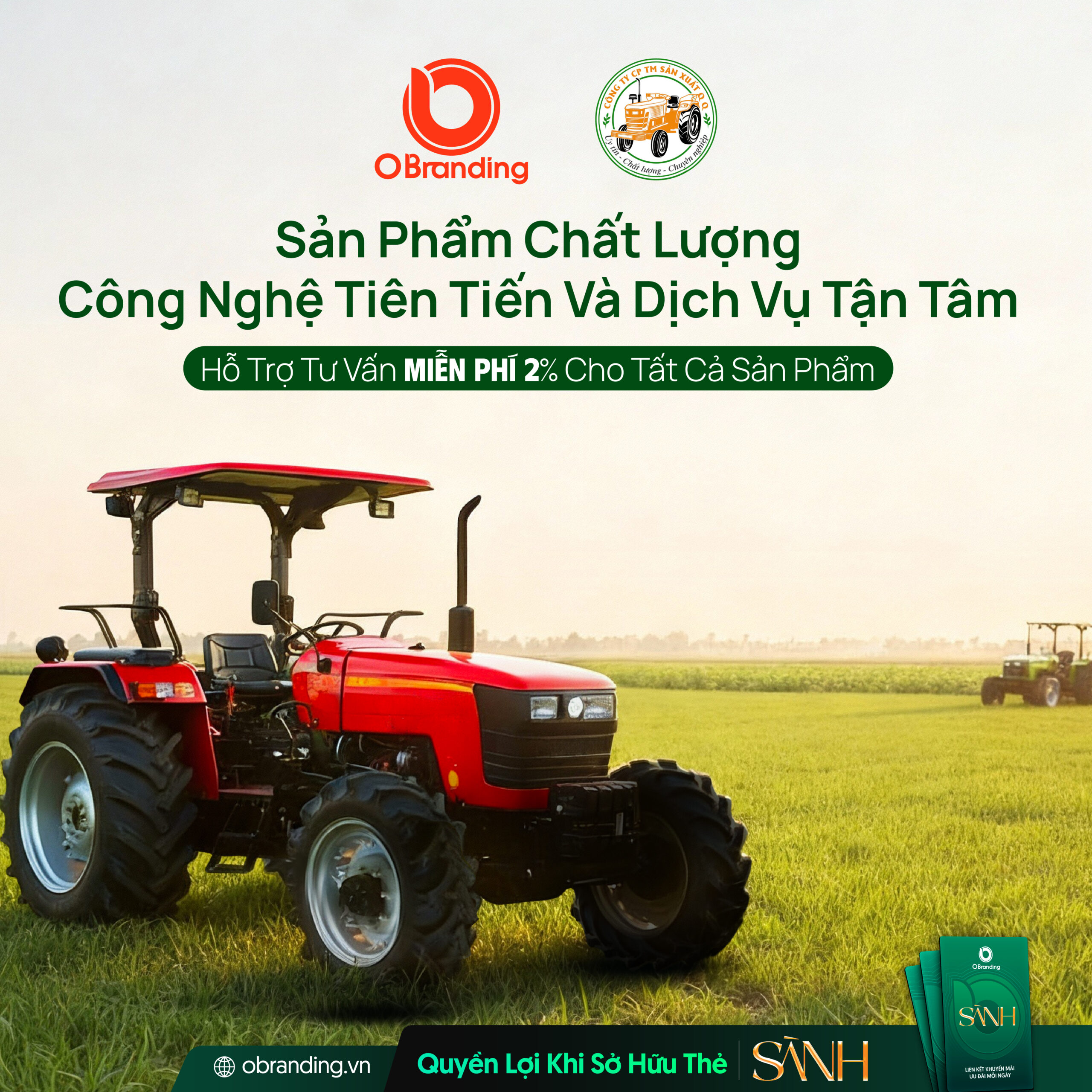 Ưu đãi độc quyền cho hội viên Thẻ Sành