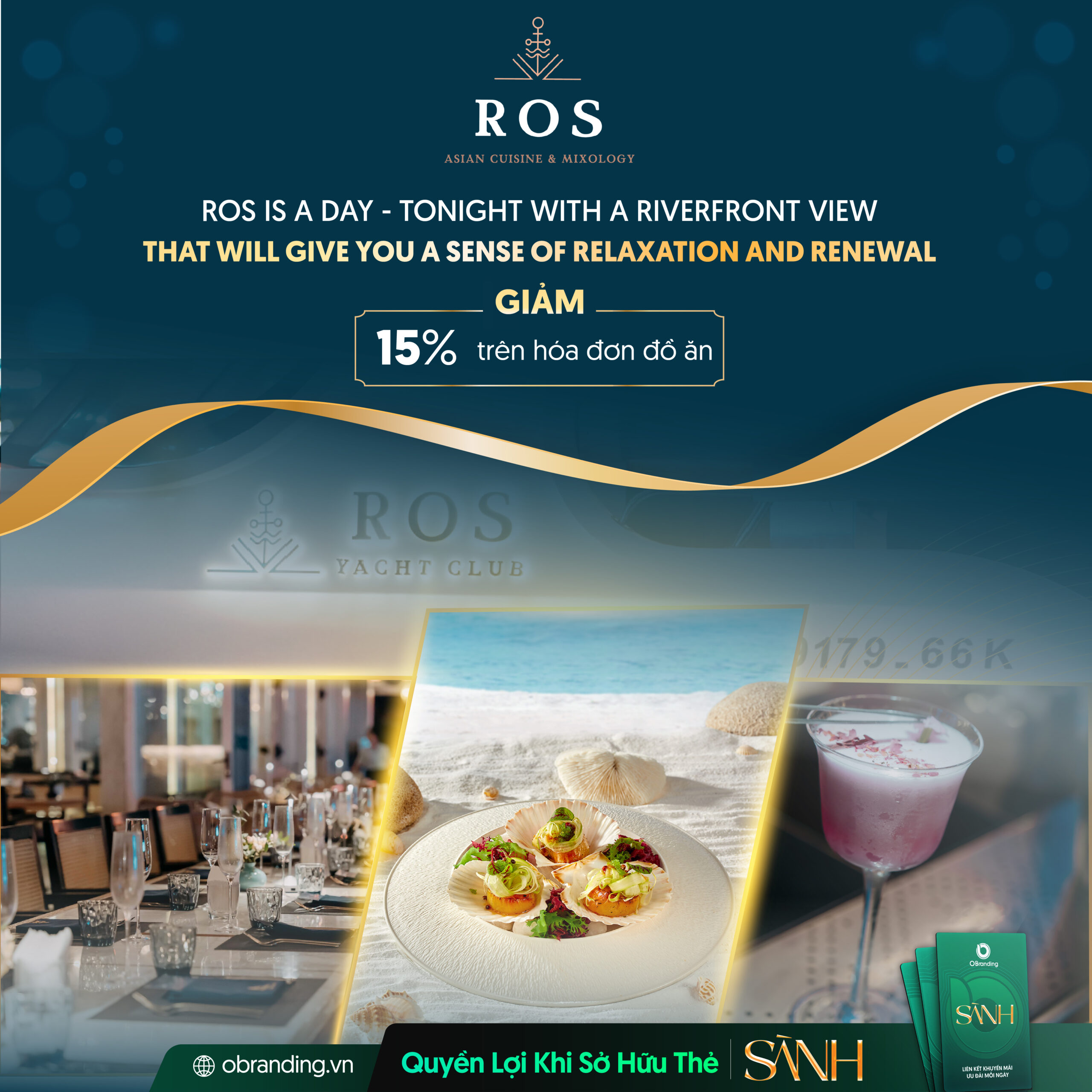 Ưu Đãi Độc Quyền Cho Hội Viên Thẻ Sành