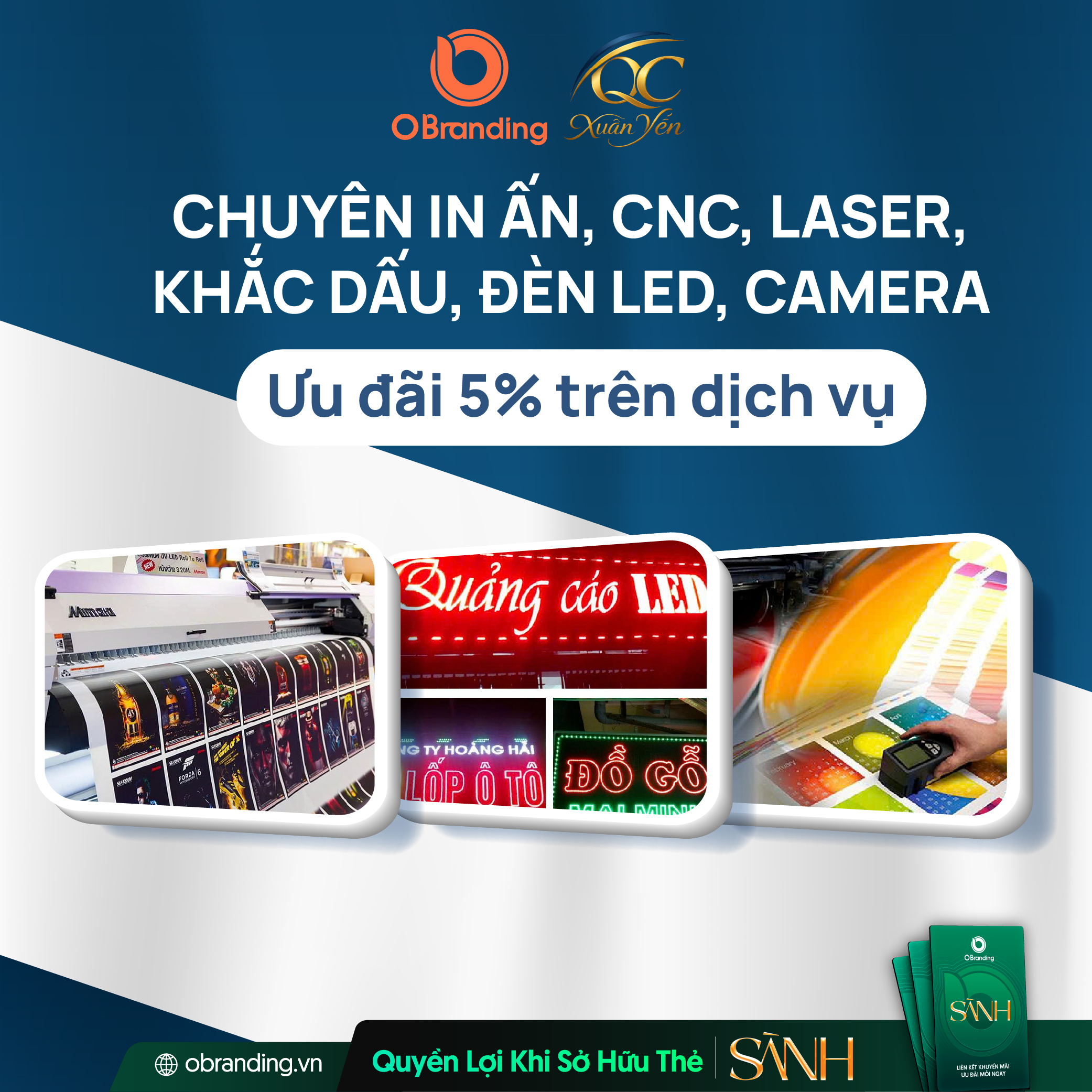 Ưu đãi độc quyền cho hội viên Thẻ Sành