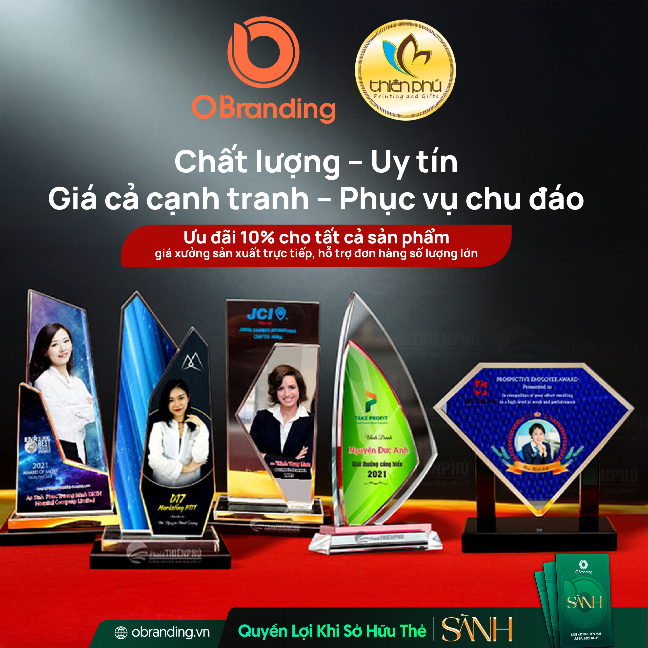 Ưu Đãi Dành Riêng Cho Hội Viên Thẻ Sành