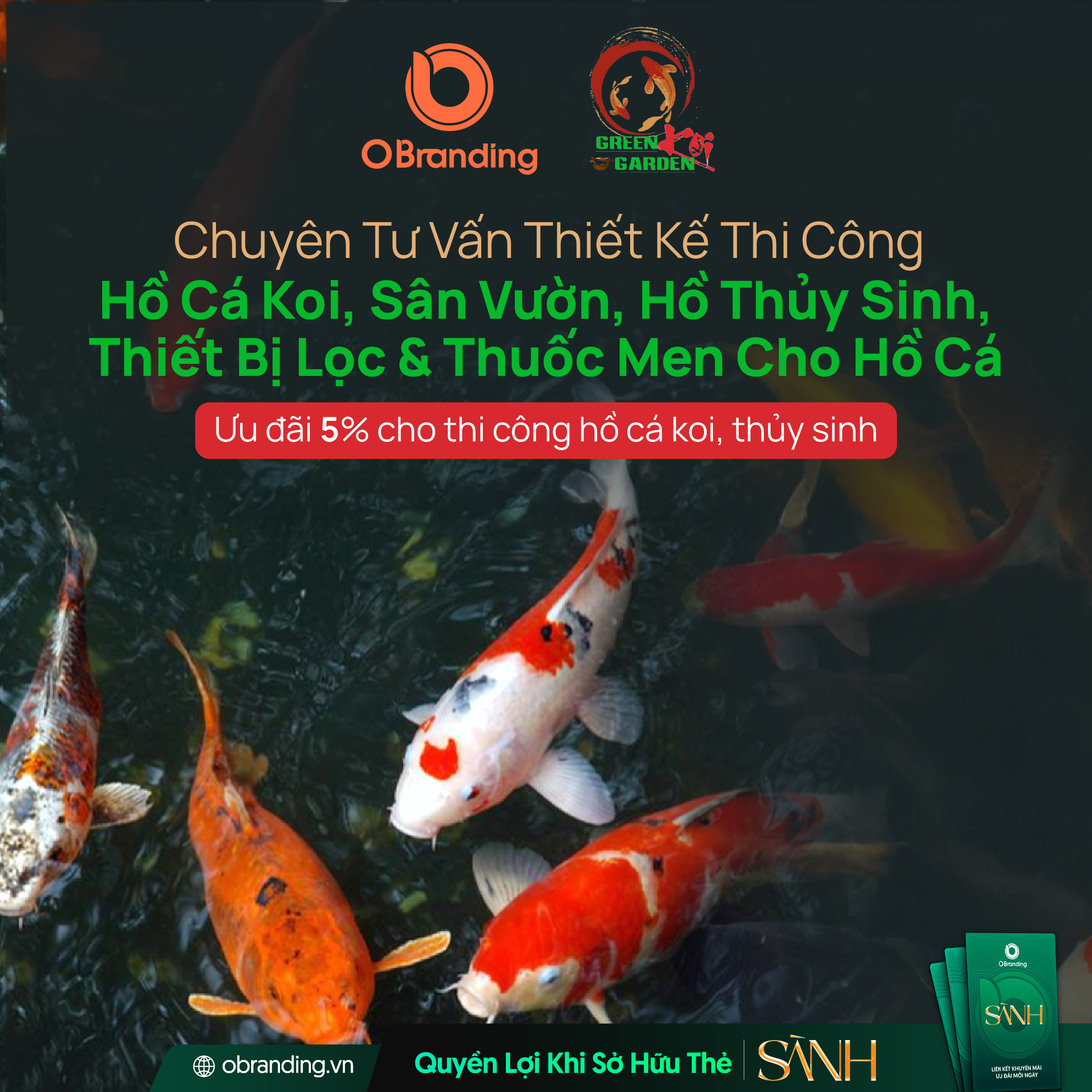 sinh vật cảnh Green Garden