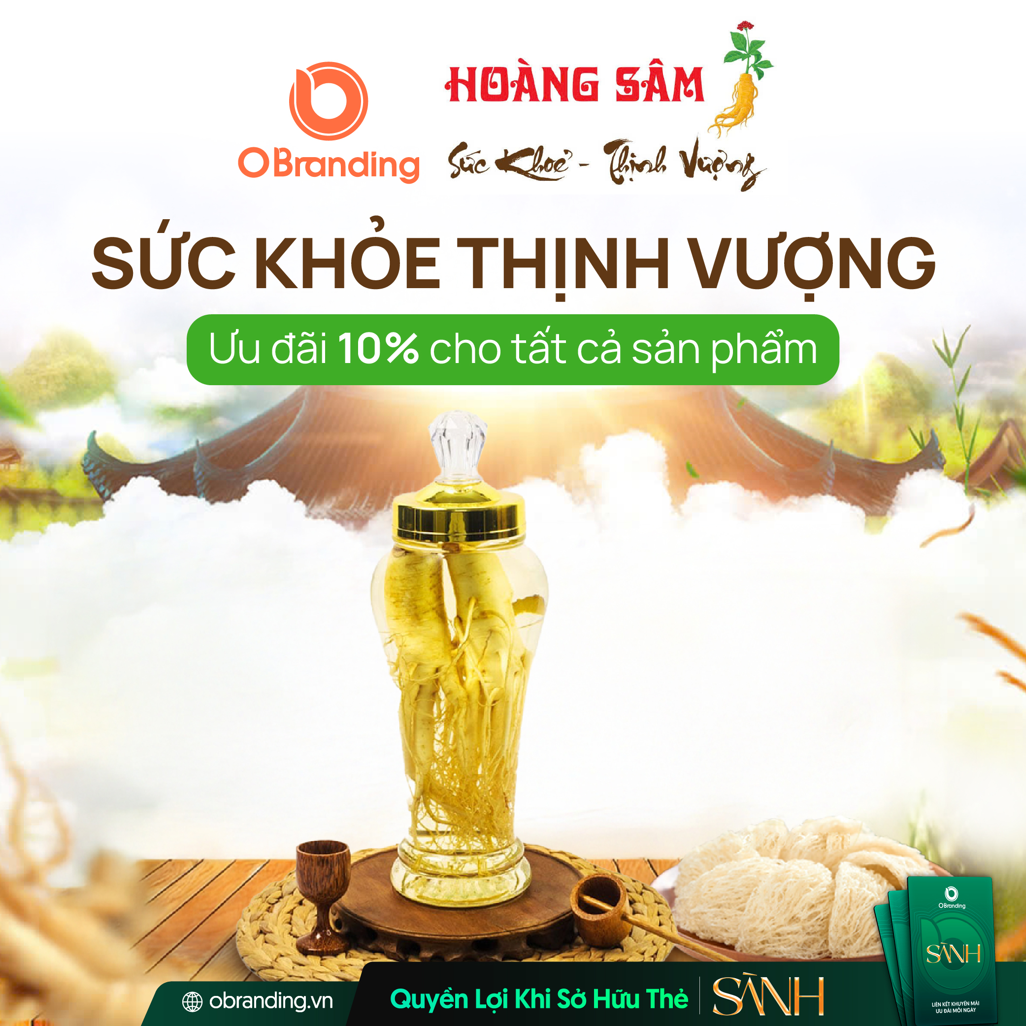 Ưu Đãi Dành Riêng Cho Hội Viên Thẻ Sành