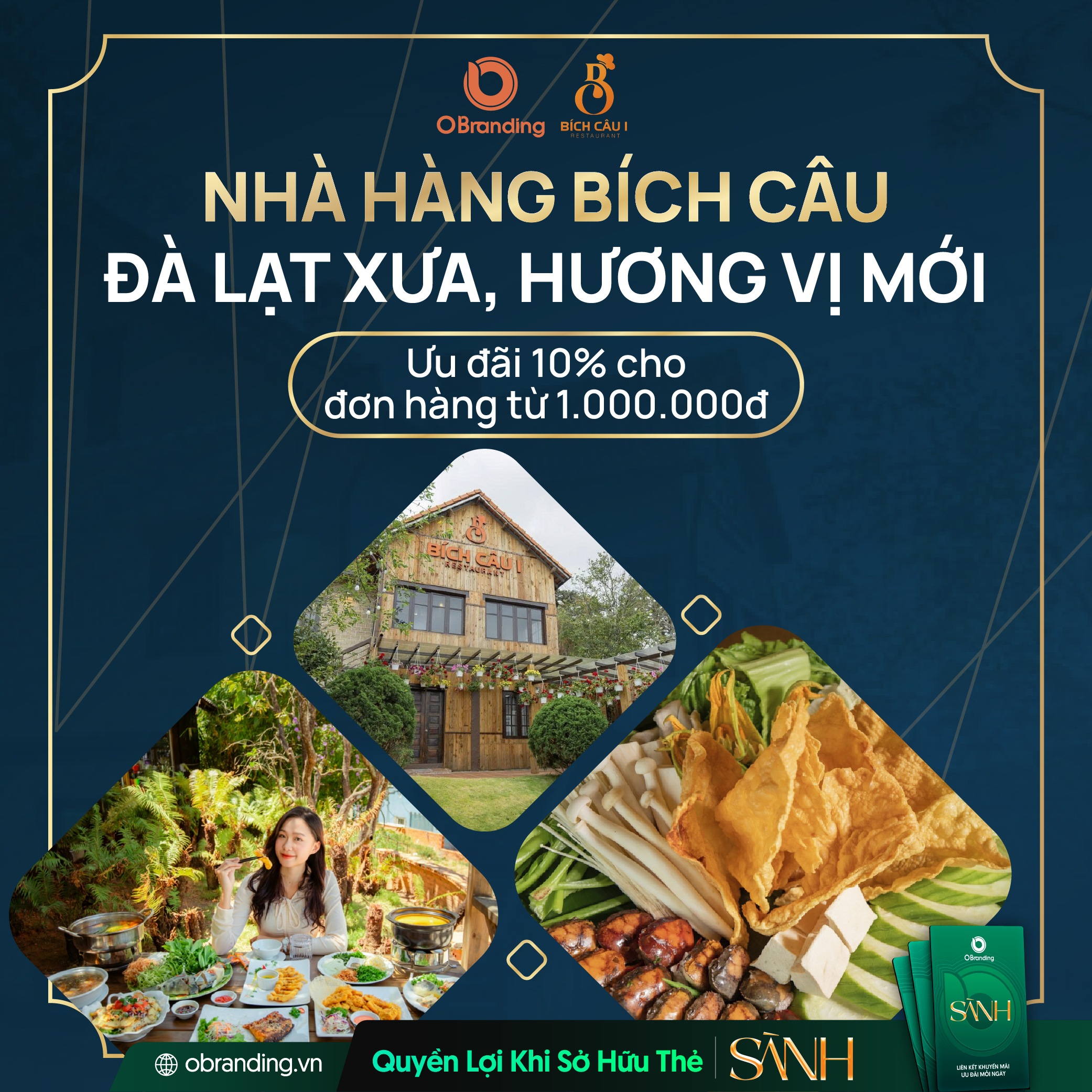Ưu Đãi Dành Riêng Cho Hội Viên Thẻ Sành
