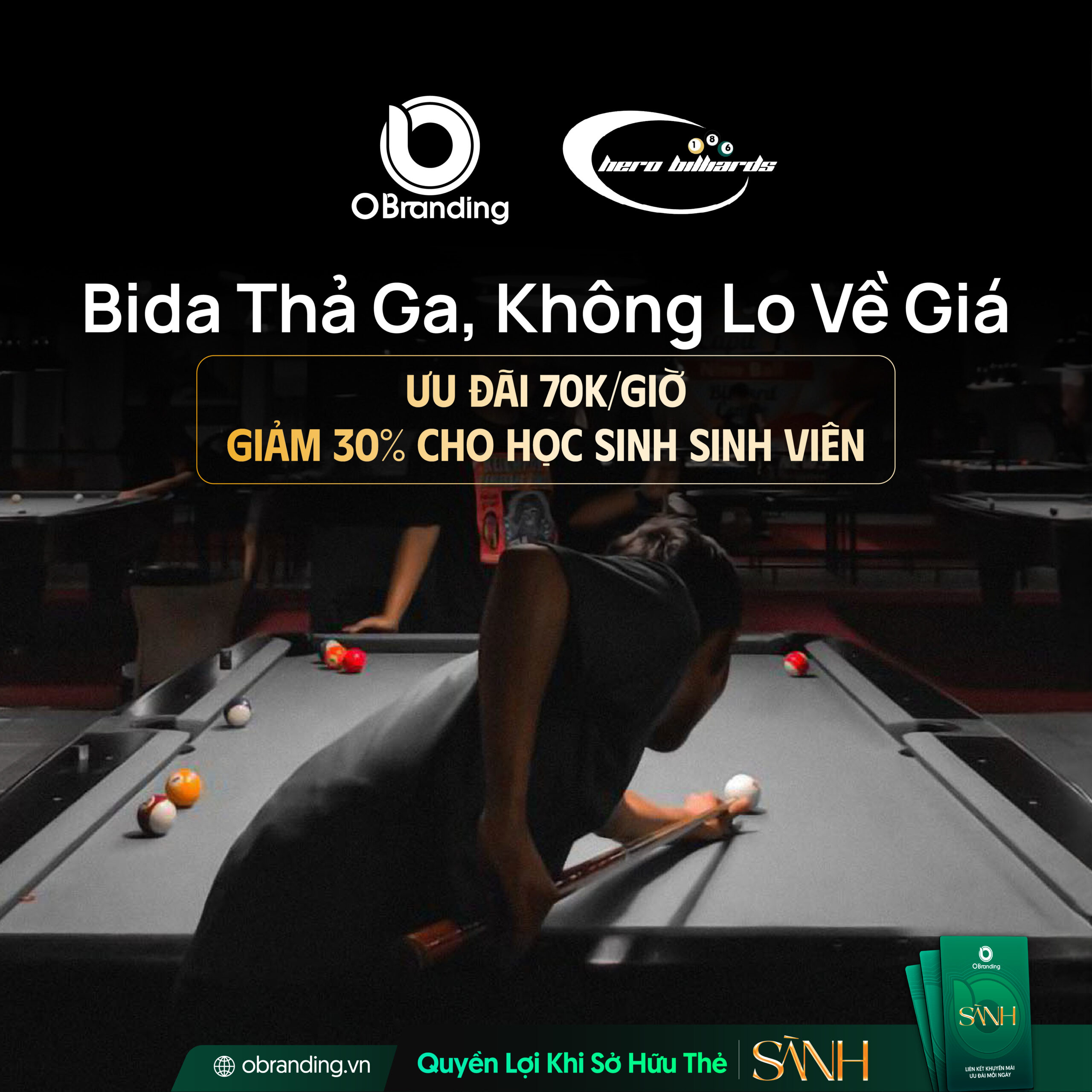 Ưu Đãi Độc Quyền Cho Hội Viên Thẻ Sành