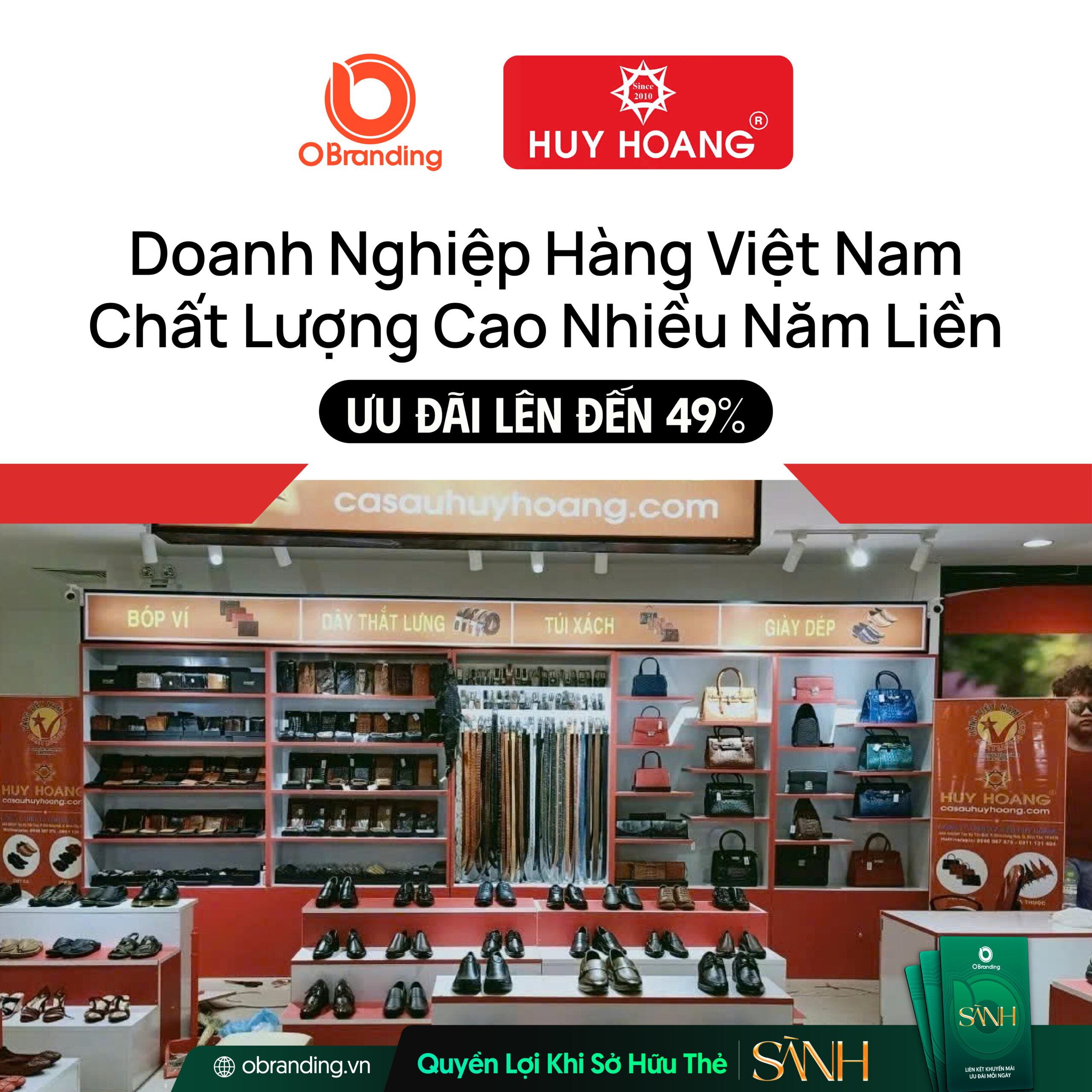 Ưu Đãi Dành Riêng Cho Hội Viên Thẻ Sành