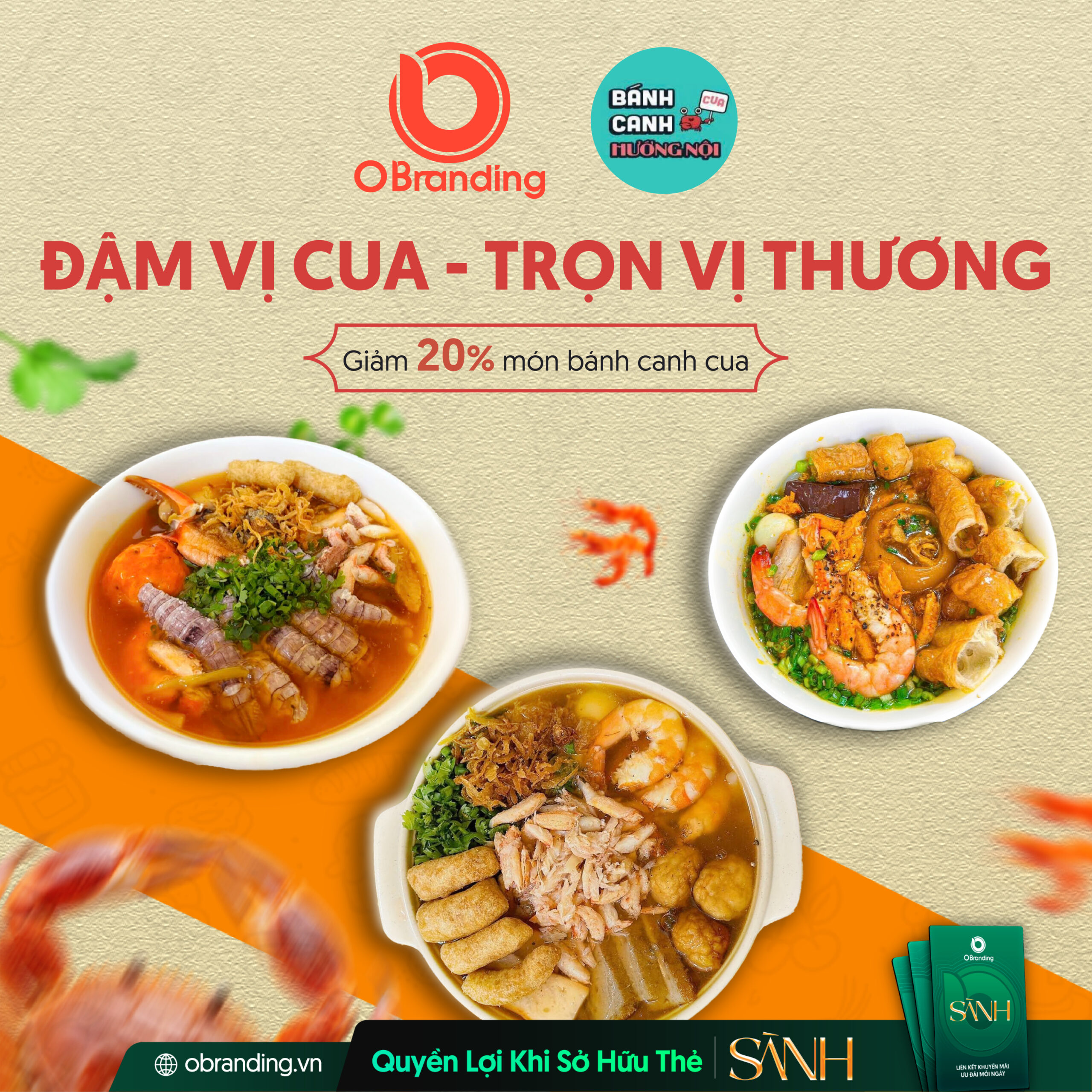 Ưu Đãi Độc Quyền Cho Hội Viên Thẻ Sành