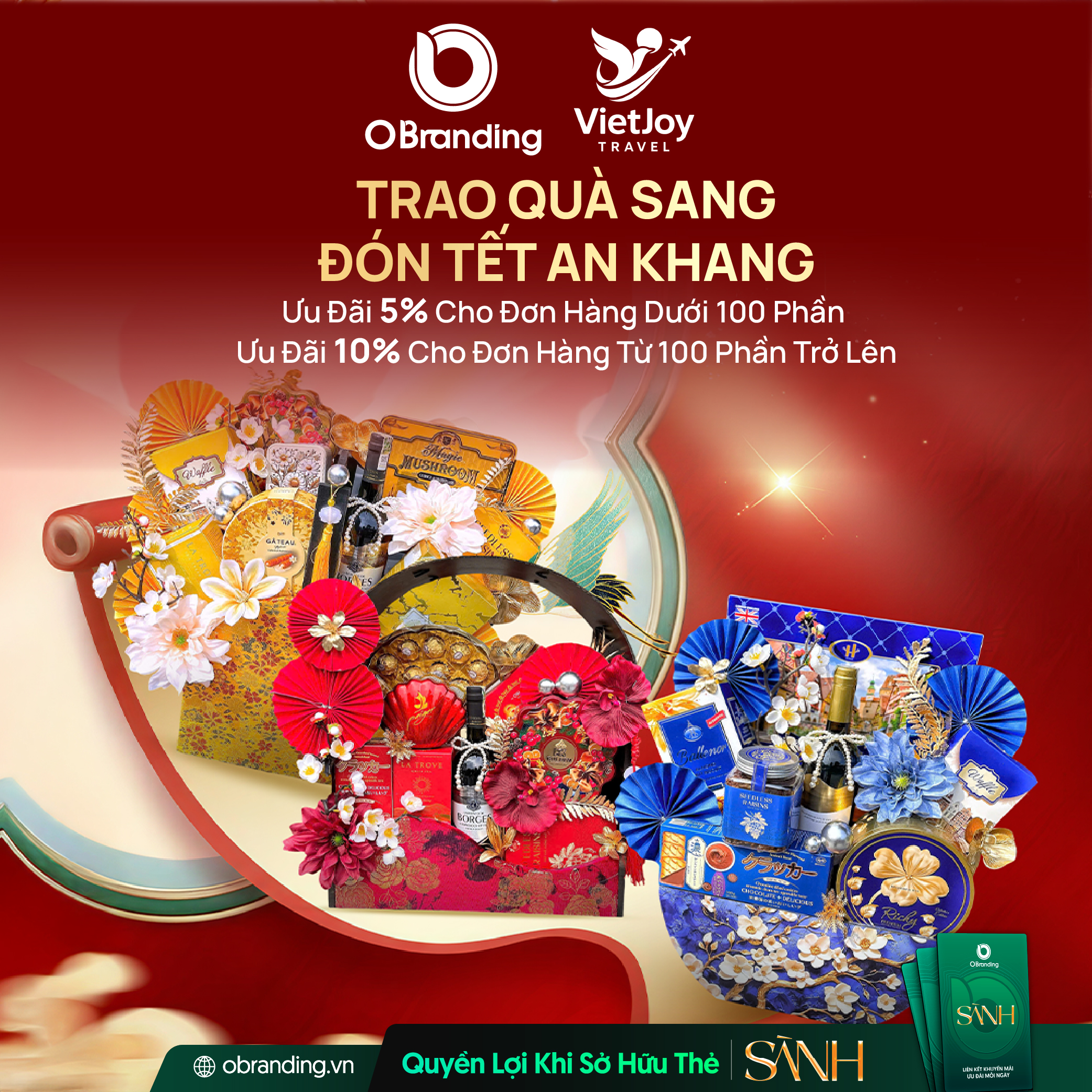 Ưu Đãi Độc Quyền Cho Hội Viên Thẻ Sành