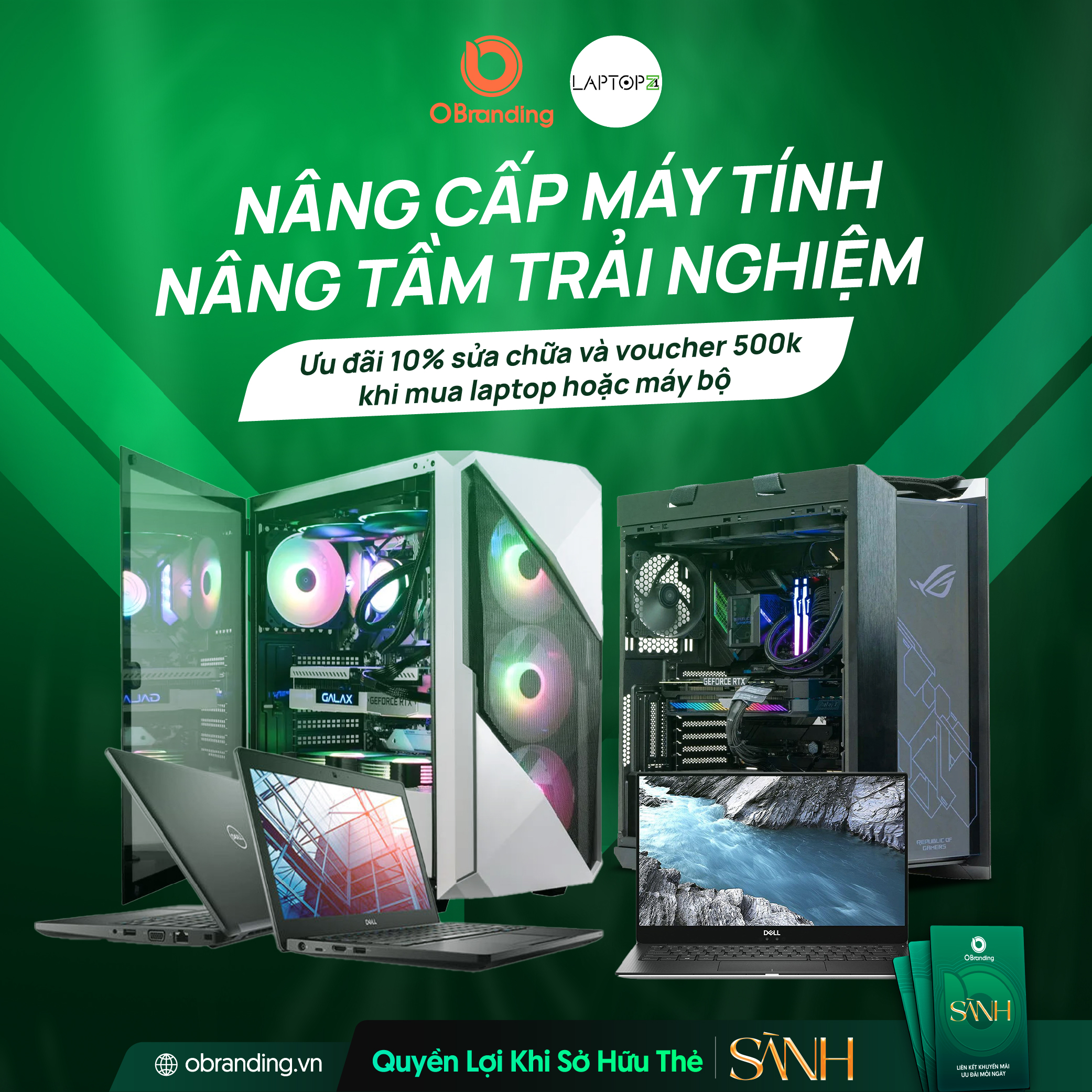 Ưu Đãi Độc Quyền Cho Hội Viên Thẻ Sành