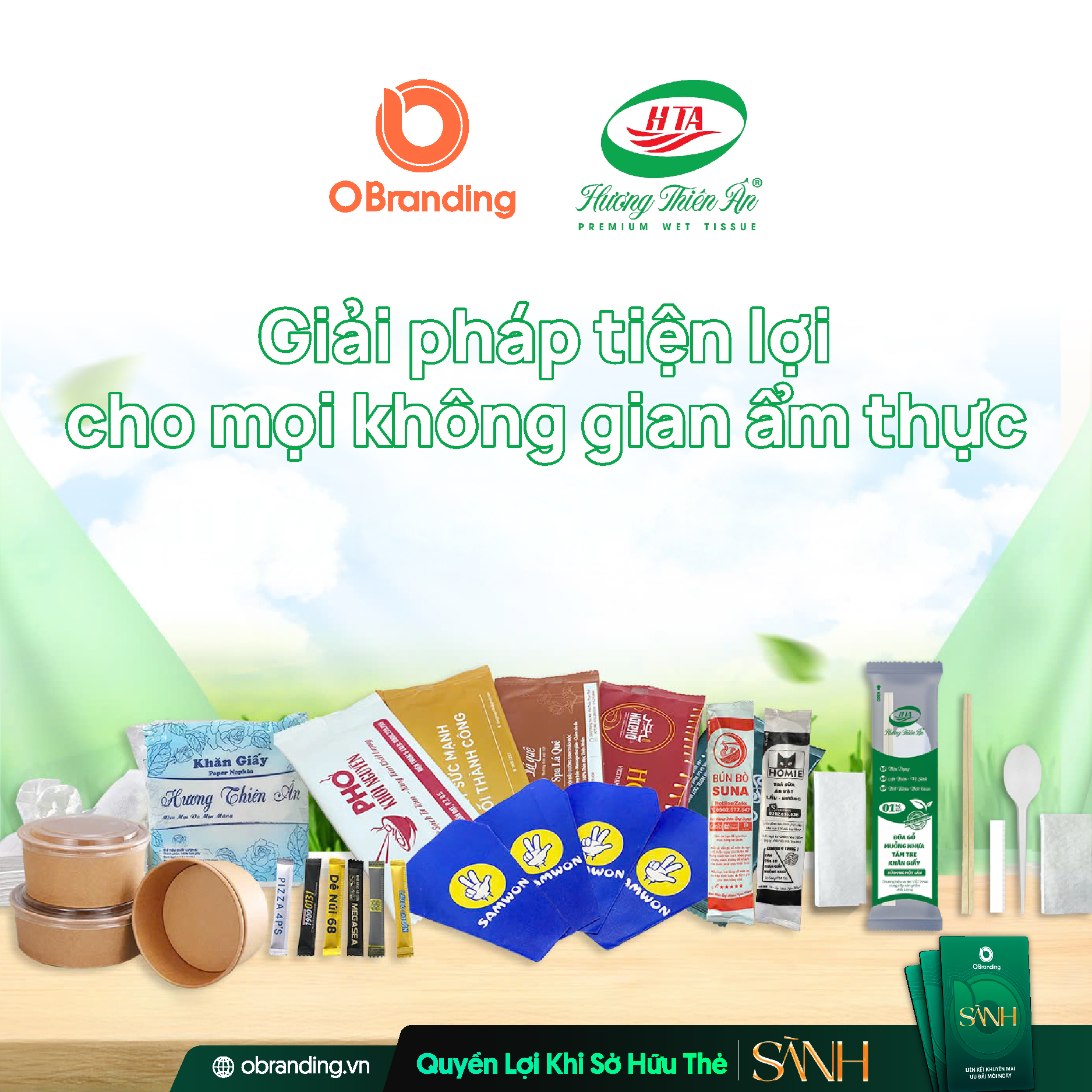 khăn lạnh Hương Thiên Ân