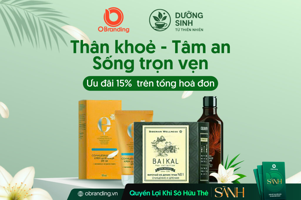 Dưỡng Sinh Từ Thiên Nhiên – Giải Pháp Chăm Sóc Sức Khỏe Và Sắc Đẹp An Toàn