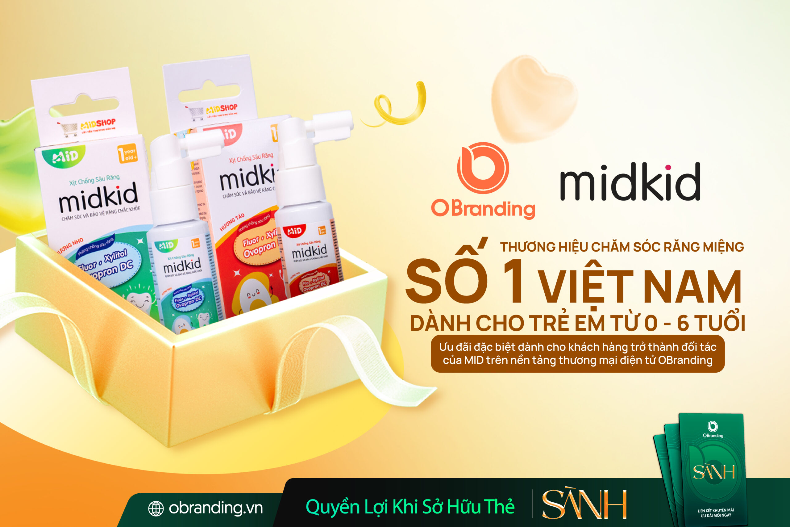 CÔNG TY CỔ PHẦN DƯỢC PHẨM MID MIDKID – Thương Hiệu Chăm Sóc Răng Miệng Số 1 Việt Nam Cho Trẻ 0–6 Tuổi