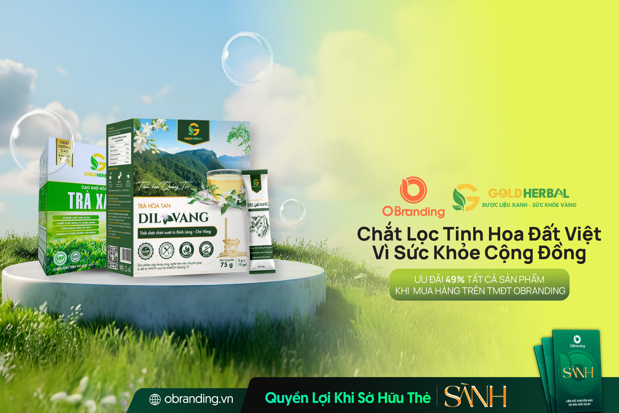 Công Ty Cổ Phần Dược Liệu Gold Herbal – Dược Liệu Xanh, Sức Khỏe Vàng Từ Thảo Dược Việt