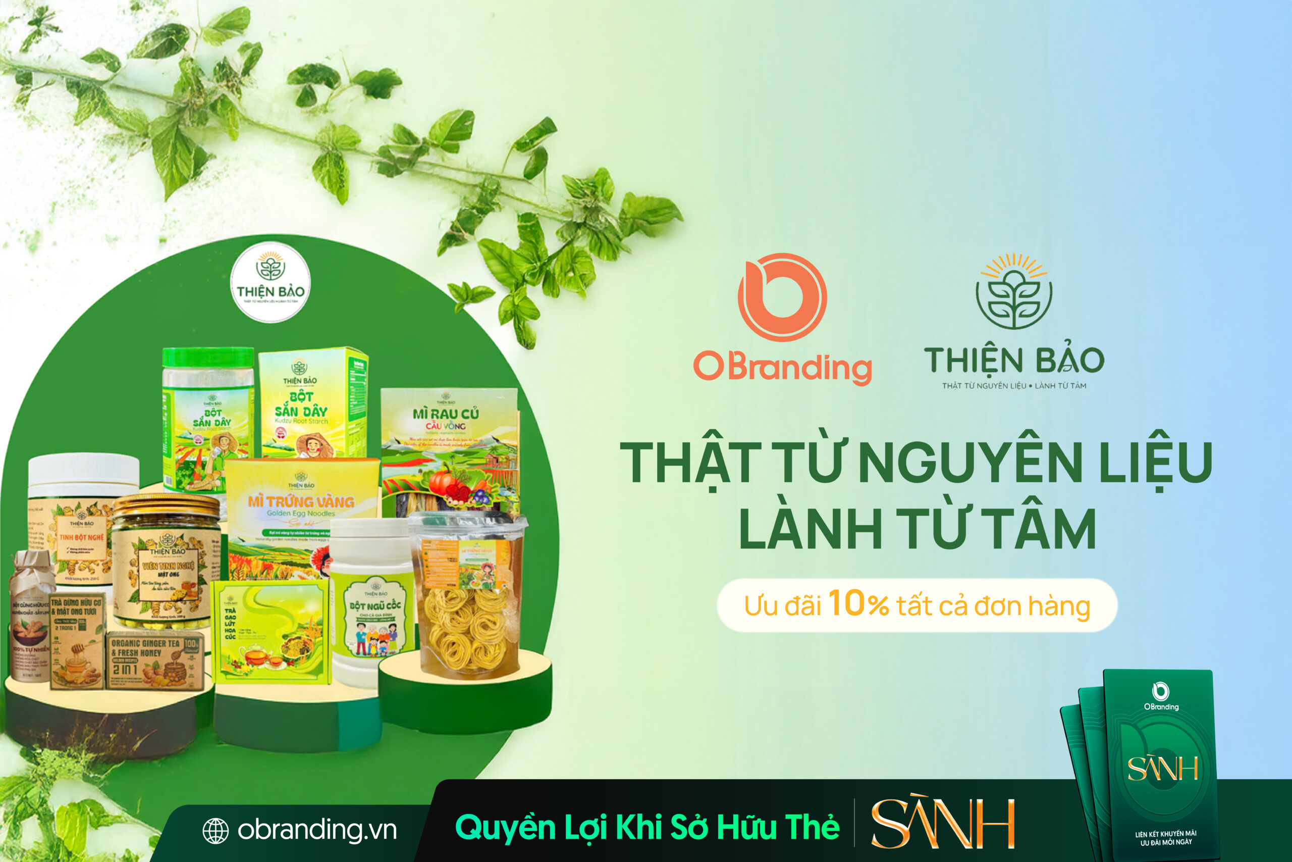 Thực Phẩm Thiện Bảo – Thật Từ Nguyên Liệu, Lành Từ Tâm