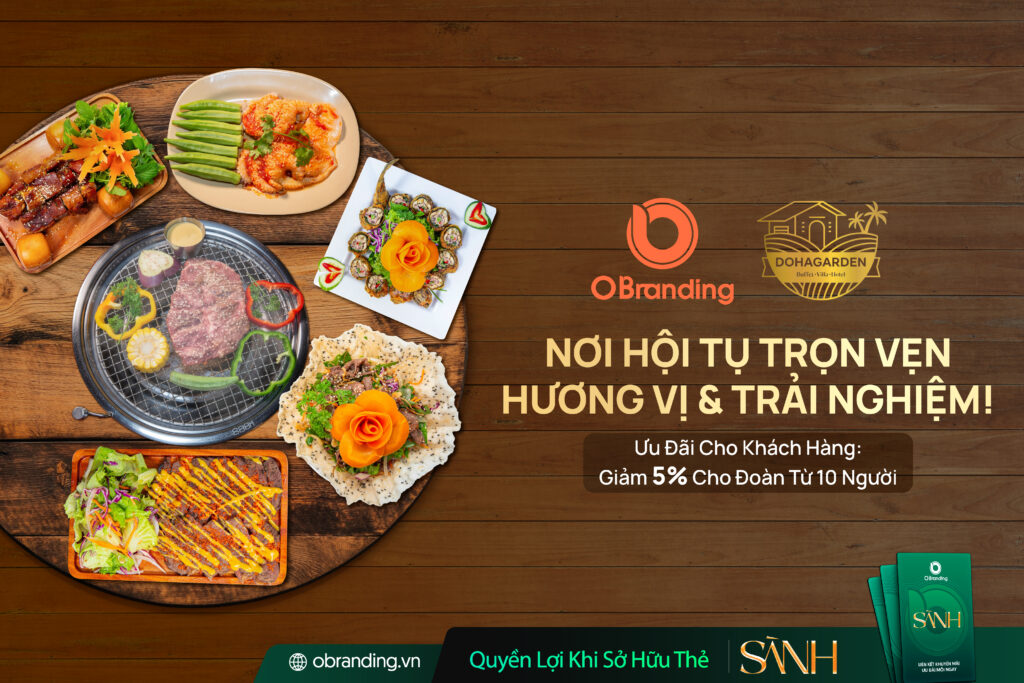 DOHA Garden Buffet Nướng & Lẩu – Không Gian Ẩm Thực Hội Tụ Hương Vị Tại Vũng Tàu
