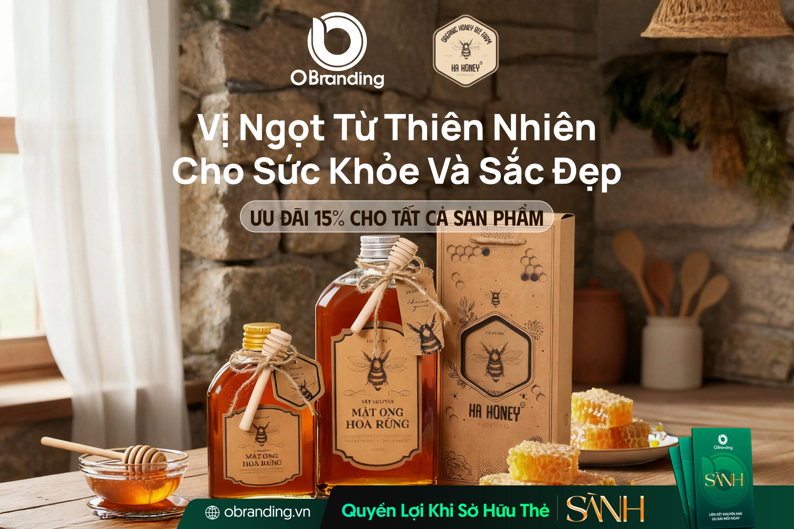 Hà Honey – Mật Ong Tự Nhiên Tây Nguyên Chất Lượng Cao, Nâng Cao Sức Khỏe Việt