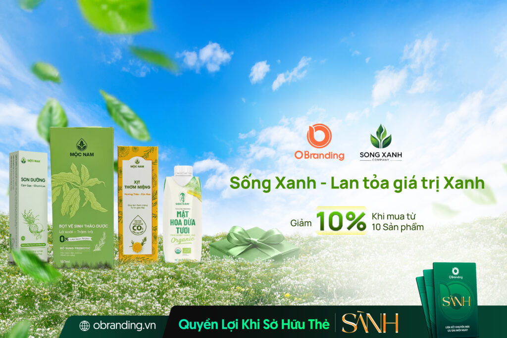 Công ty Sống Xanh – Lan Tỏa Giá Trị Sống Xanh Đến Mọi Gia Đình Việt