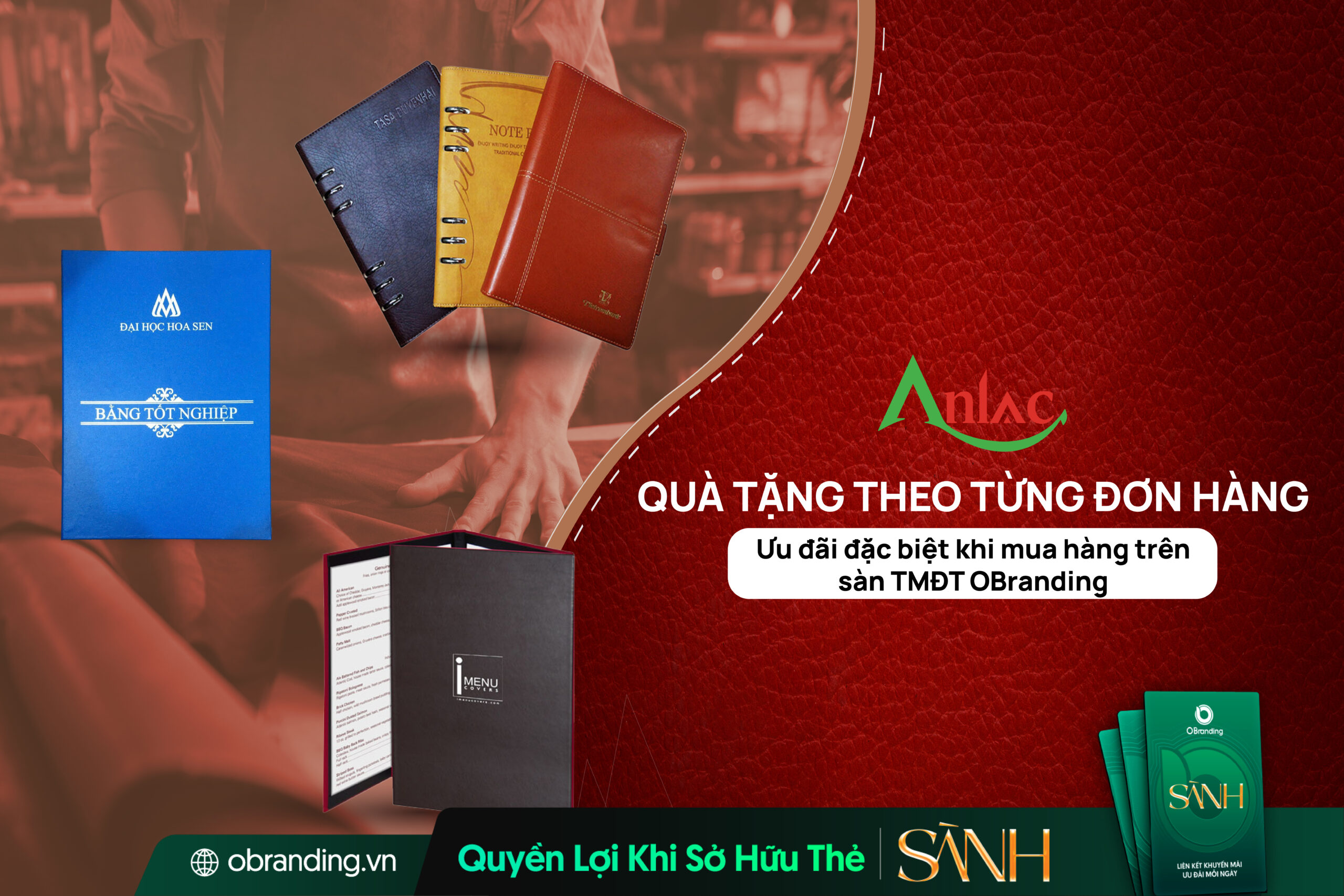 Thương Mại Dịch Vụ AN LẠC – Sản Xuất Sản Phẩm Da & PVC Cho Doanh Nghiệp