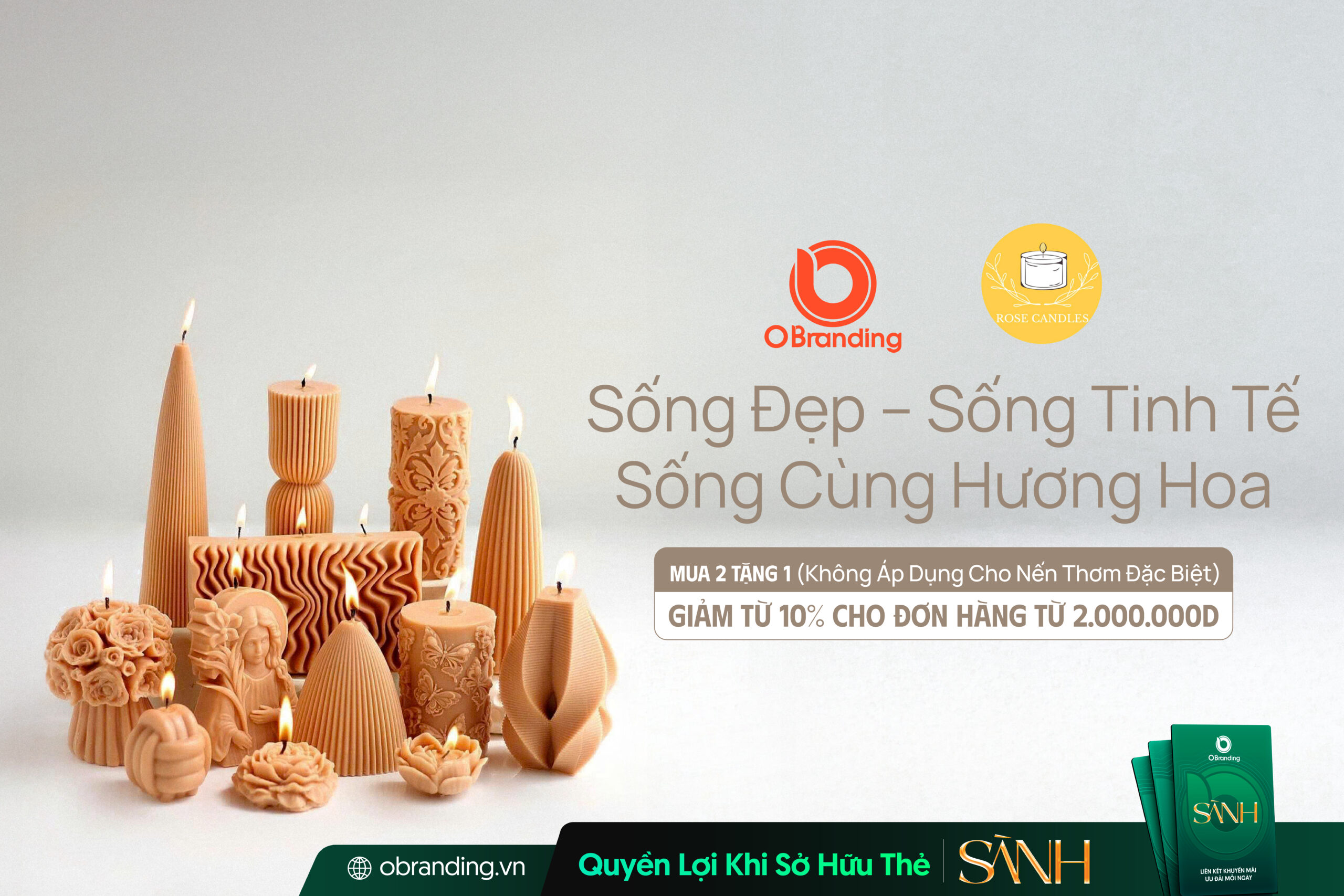 Nến Thơm Maison Rose – Hương Thơm Tinh Tế Cho Không Gian Sống