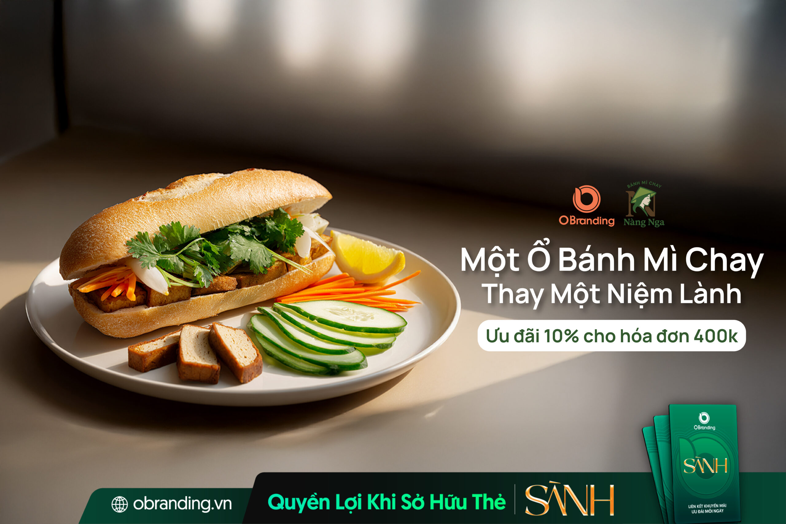 Bánh Mì Chay Nàng Nga – Thơm Ngon, Lành Mạnh & Cơ Hội Nhượng Quyền Hấp Dẫn