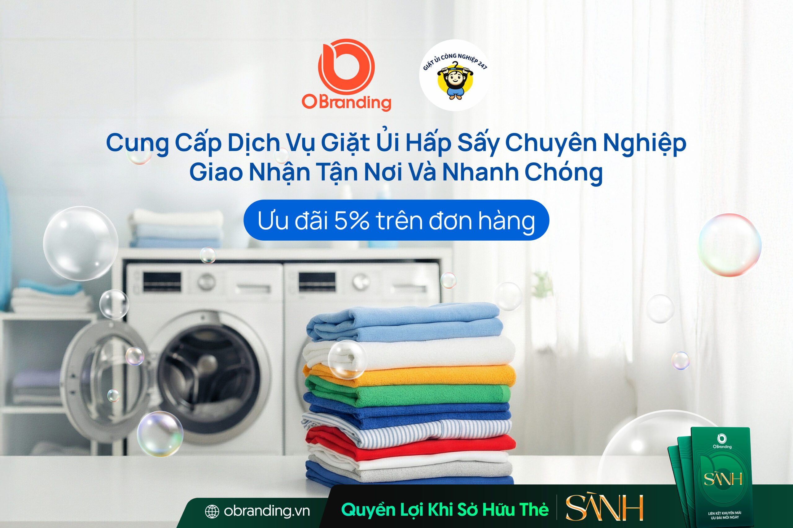 Giặt Ủi Công Nghiệp 247 – Dịch Vụ Giặt Ủi Nhanh Chóng Và Tiện Lợi