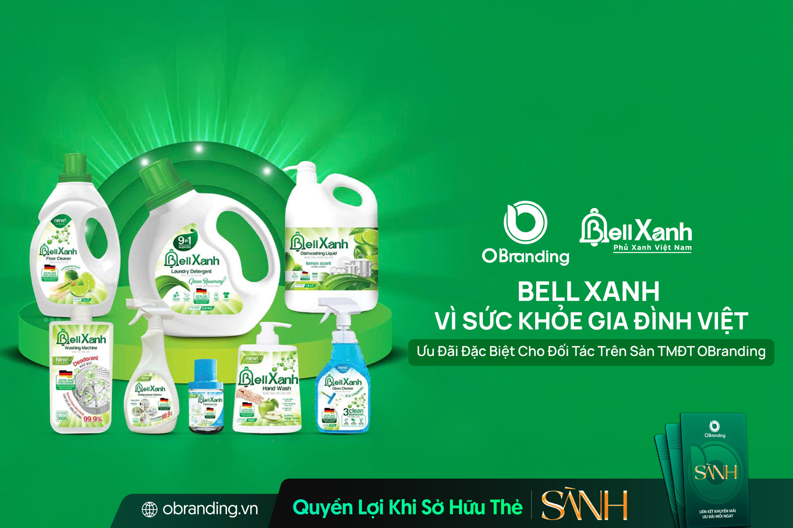 Công Ty CP Bell Xanh – Giải Pháp Sản Phẩm Xanh Vì Sức Khỏe Gia Đình Việt