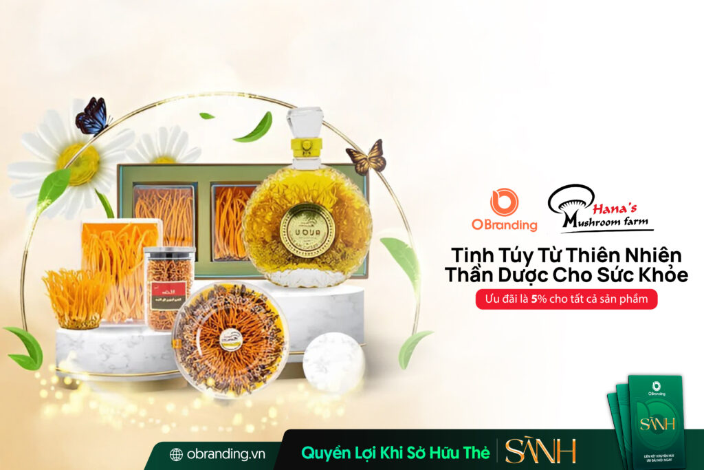 Công Ty TNHH Sản Xuất Thương Mại Hana – Đông Trùng Hạ Thảo Đà Lạt Chất Lượng Cao