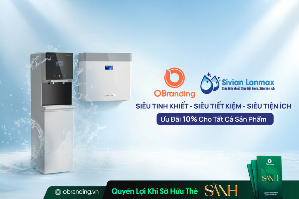 Sivian Lanmax IoT – Giải Pháp Nước Sạch Công Nghệ Thông Minh