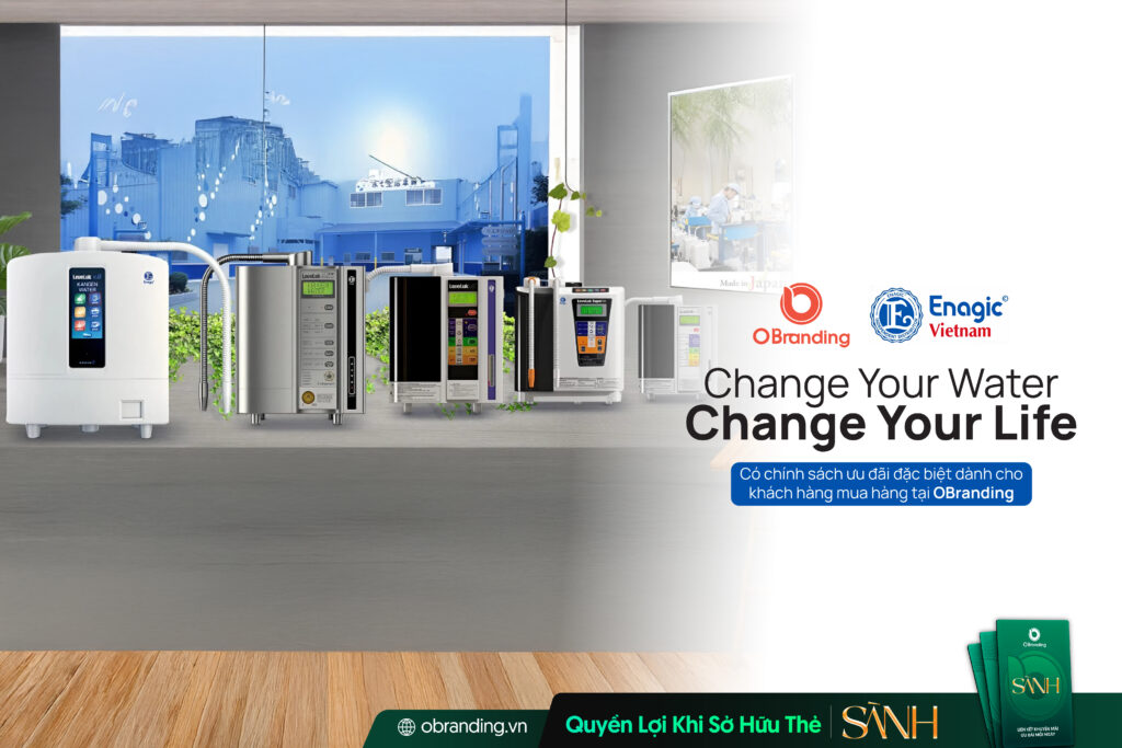 Tập Đoàn Enagic Nhật Bản – Công Nghệ Nước Kangen Vì Sức Khỏe