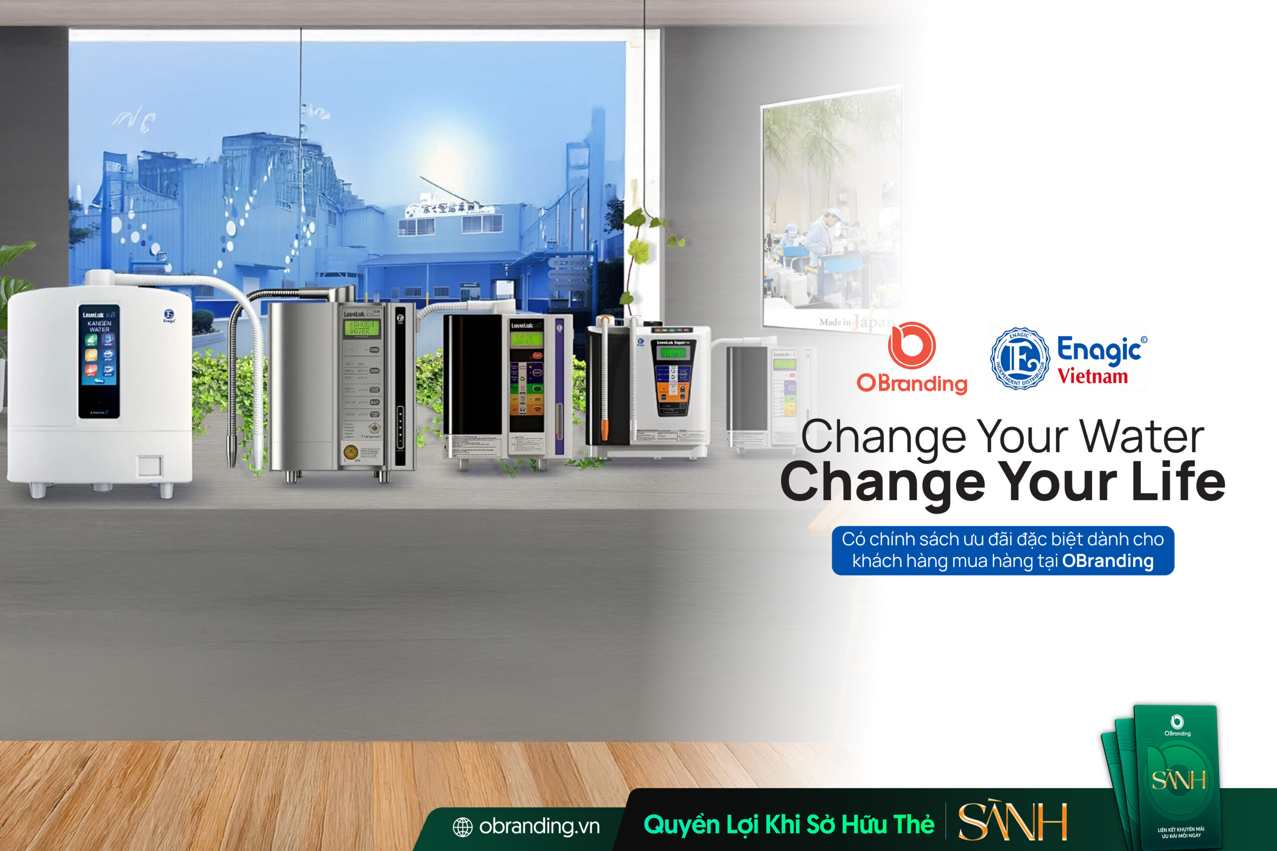 Tập Đoàn Enagic Nhật Bản – Công Nghệ Nước Kangen Vì Sức Khỏe