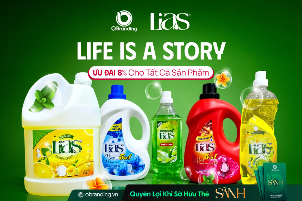 LIAS – Life Is A Story: Thương Mại Và Dịch Vụ Kiến Tạo Giá Trị Trải Nghiệm