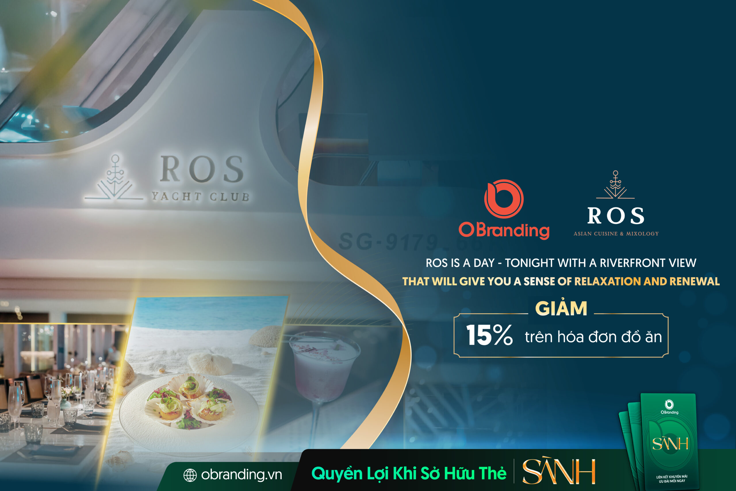 Ros Yacht Club – Day To Night Riverfront View, Thư Giãn Và Tái Tạo Năng Lượng Bên Bờ Sông