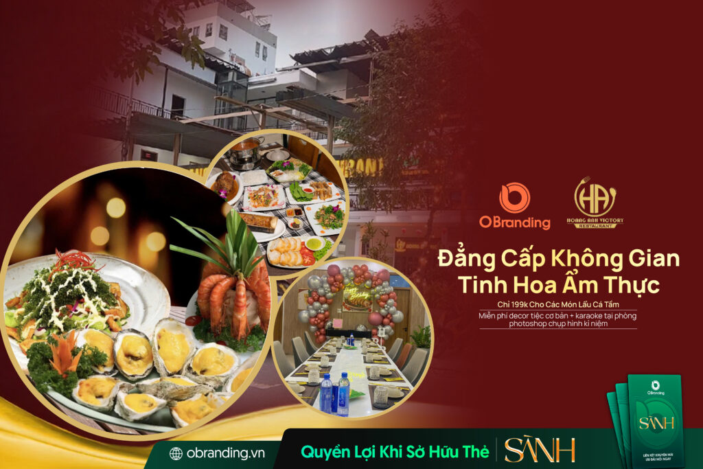 Nhà Hàng Hoàng Anh Victory – Đẳng Cấp Không Gian, Tinh Hoa Ẩm Thực Cho Mọi Bữa Tiệc Đáng Nhớ