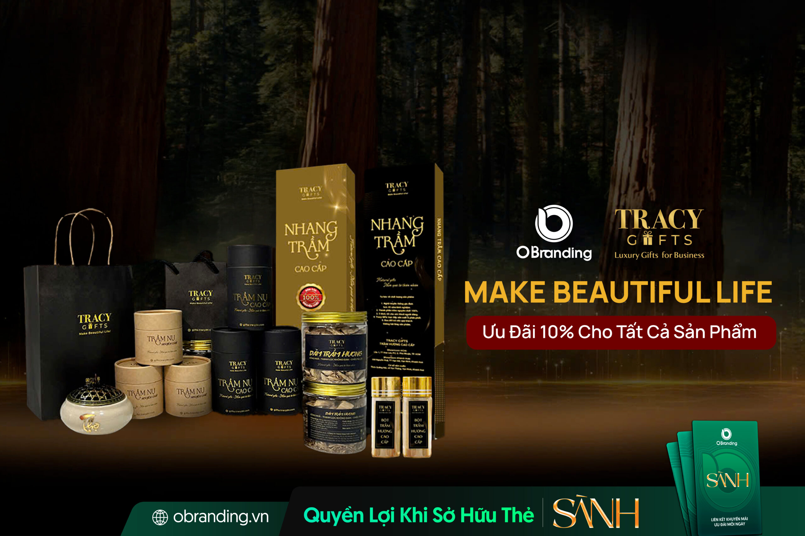 TRACY GIFTS – TRẦM HƯƠNG CAO CẤP & GIẢI PHÁP QUÀ TẶNG DOANH NGHIỆP