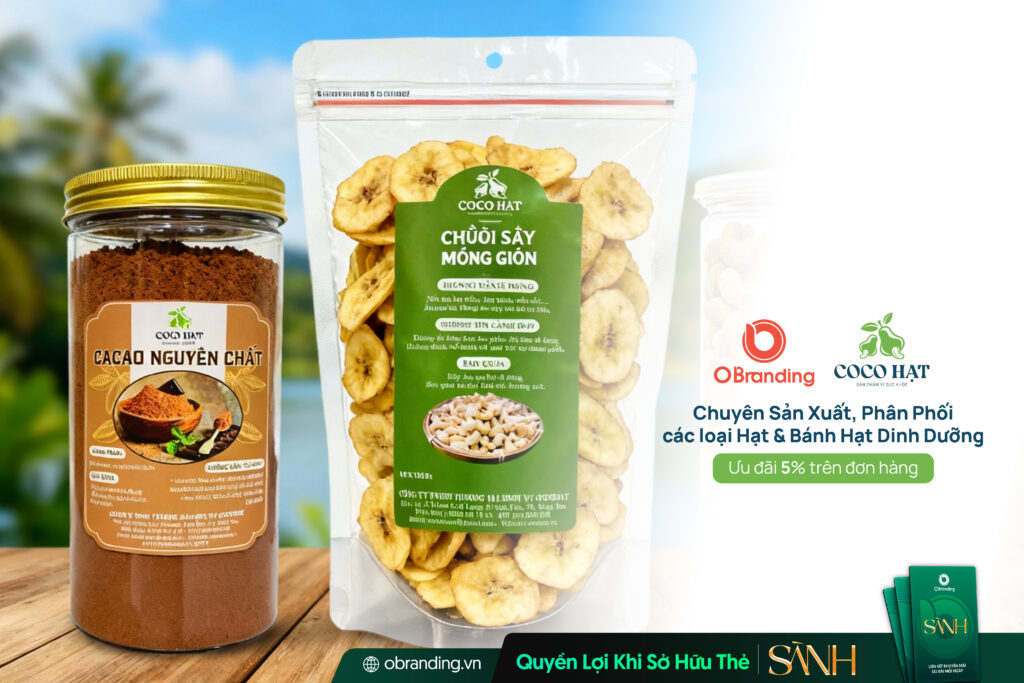 CÔNG TY TNHH TM DV COCO HẠT- Ngũ Cốc & Hạt Dinh Dưỡng Cho Lối Sống Lành Mạnh