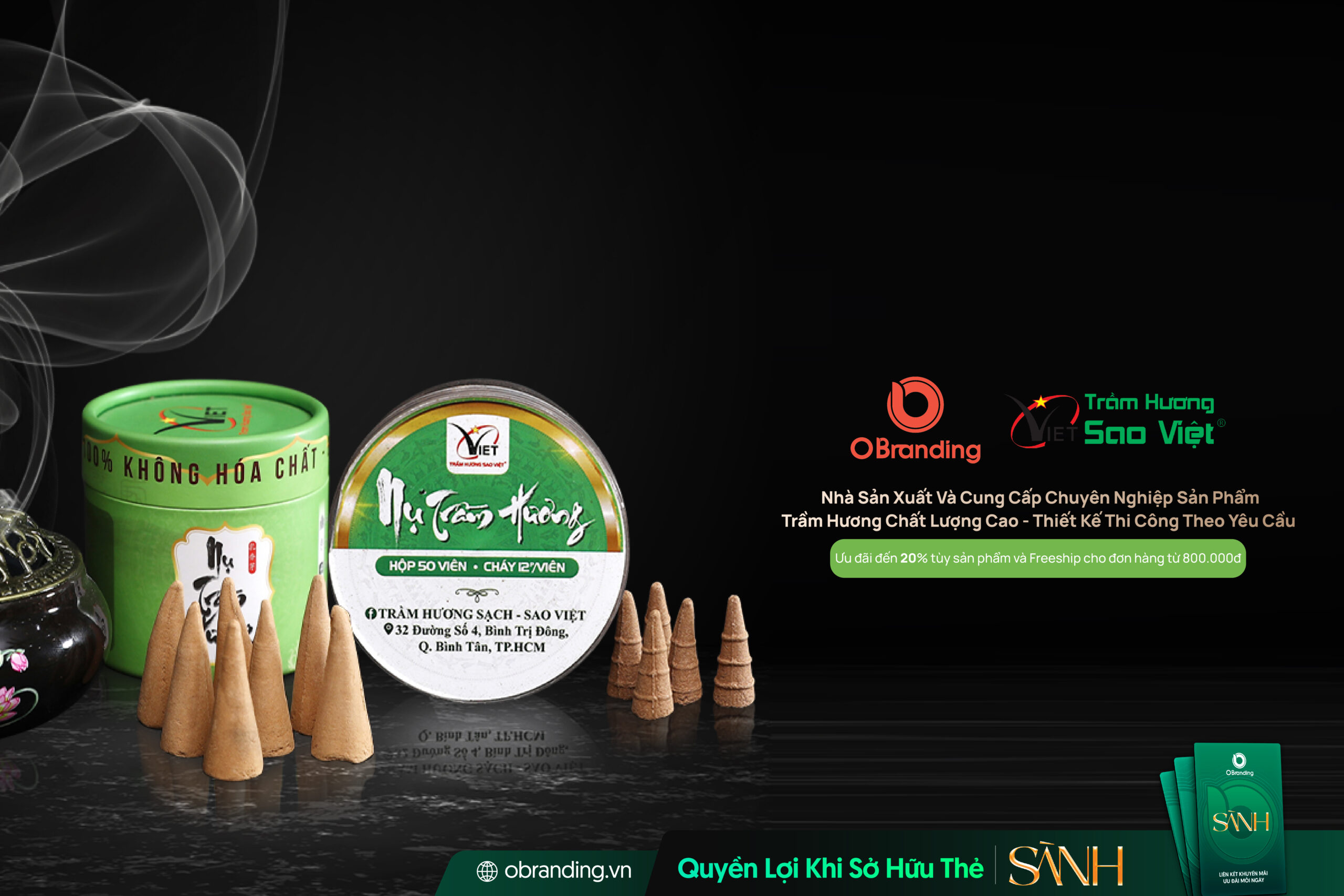 Nhang Trầm Hương Chất Lượng Cao – Thanh Lọc Không Gian Sống
