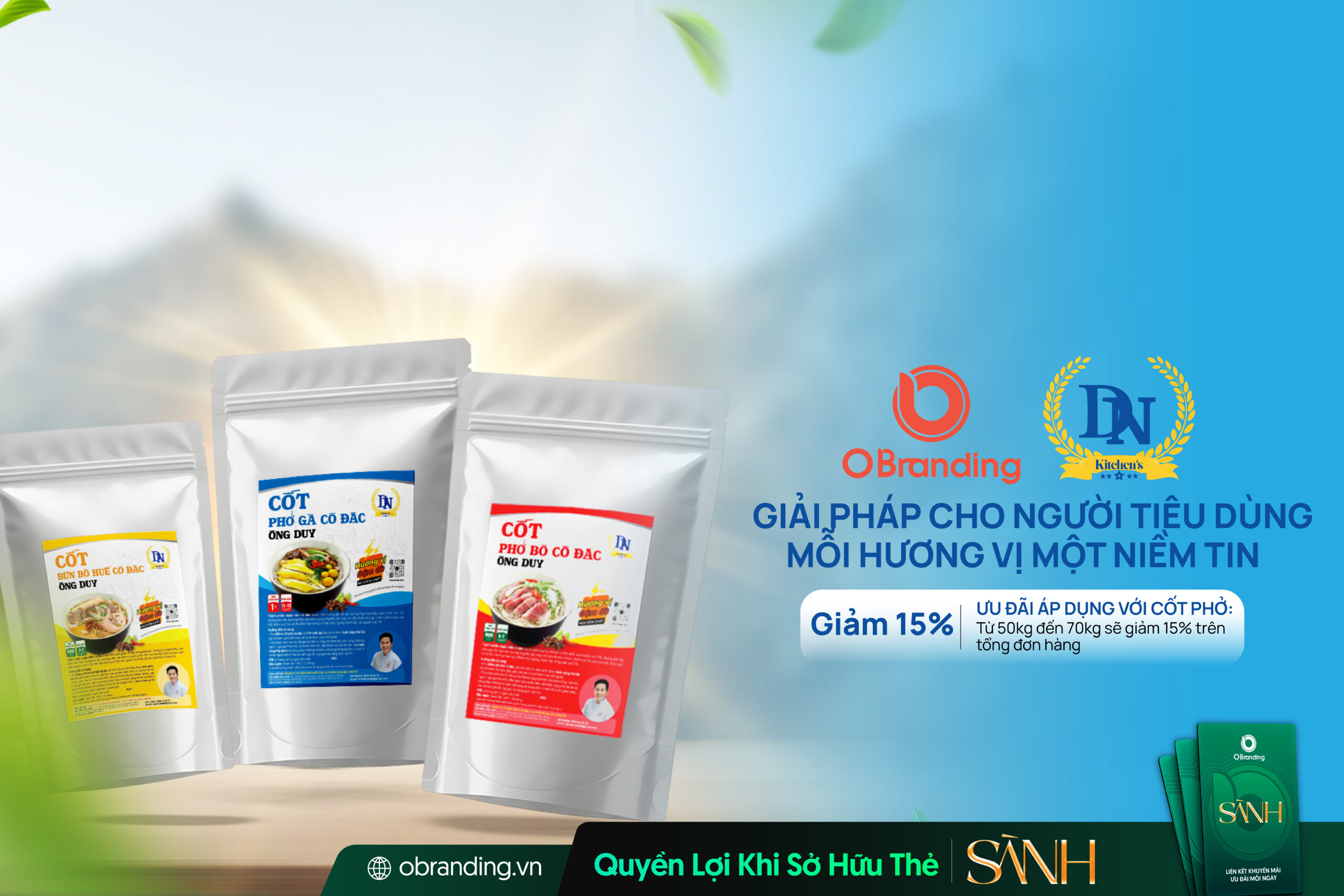 Duy Nguyễn Kitchen's – Giải Pháp Ẩm Thực Tiện Lợi Cho Đại Tiệc: Món Quay Cao Cấp Và Cốt Thực Phẩm Cô Đặc Chuẩn Vị Truyền Thống