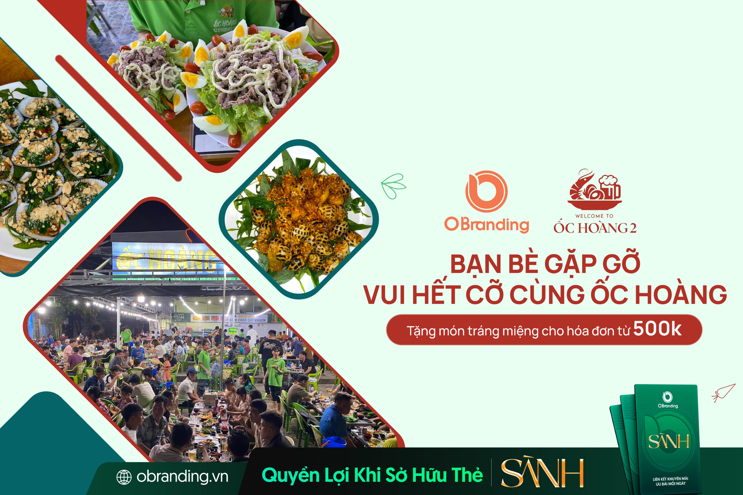 Ốc Hoàng 2 – Địa Chỉ Thưởng Thức Các Món Hải Sản Tươi Sống Hấp Dẫn