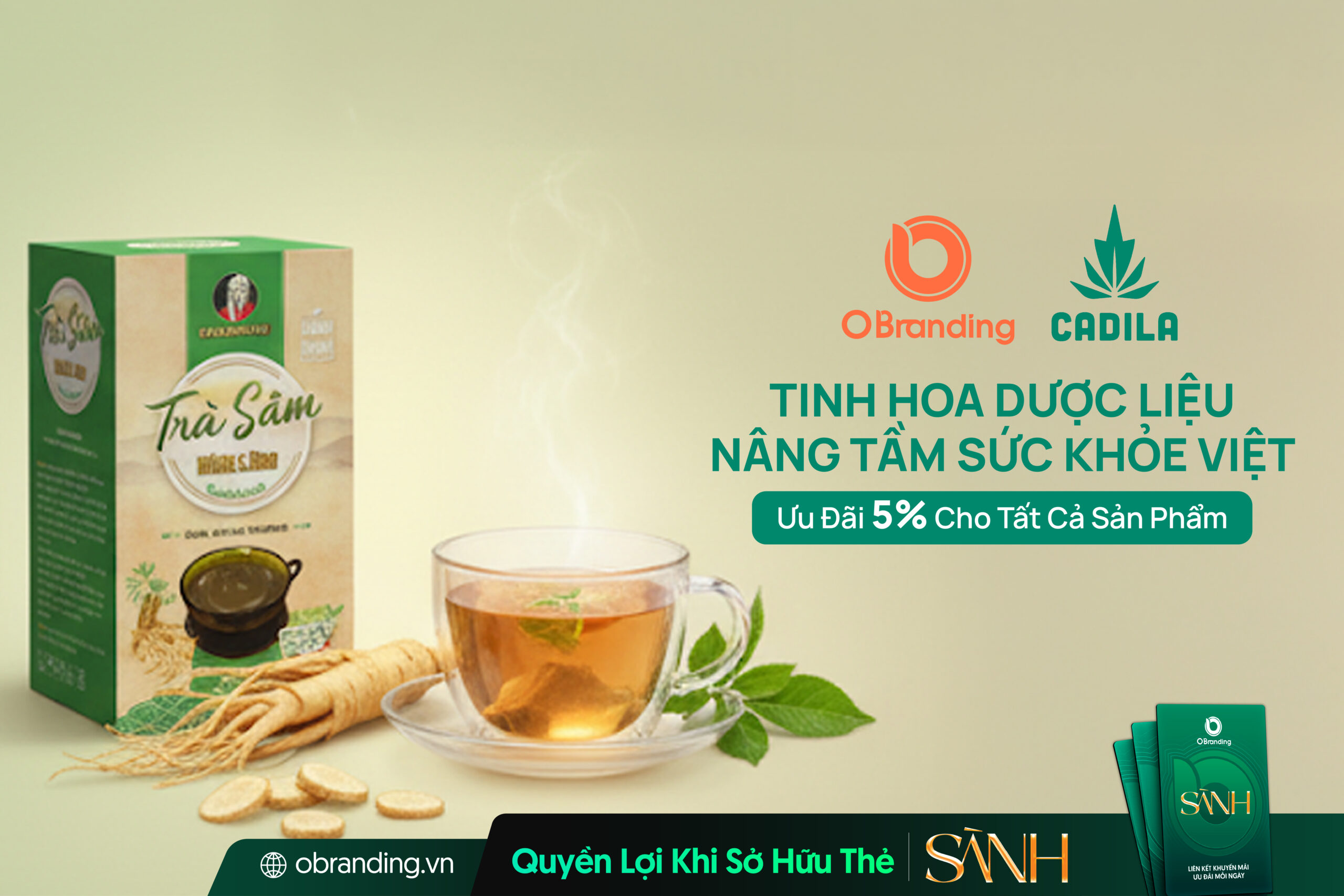 Trà Sâm Thảo Mộc – Giải Pháp Bồi Bổ Từ Thiên Nhiên