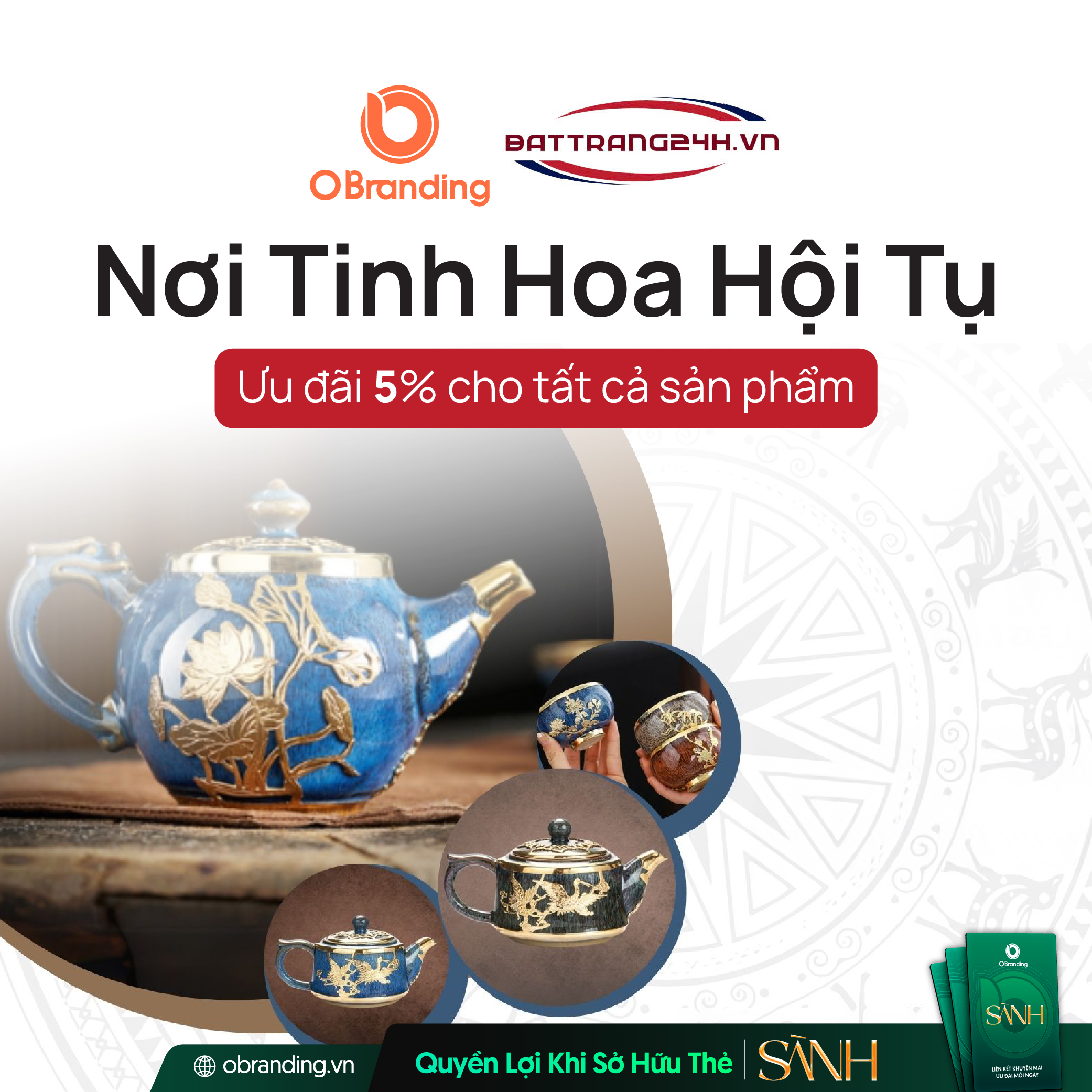 Vì sao nên lựa chọn Công ty TNHH Gốm Sứ Bát Tràng 24H?