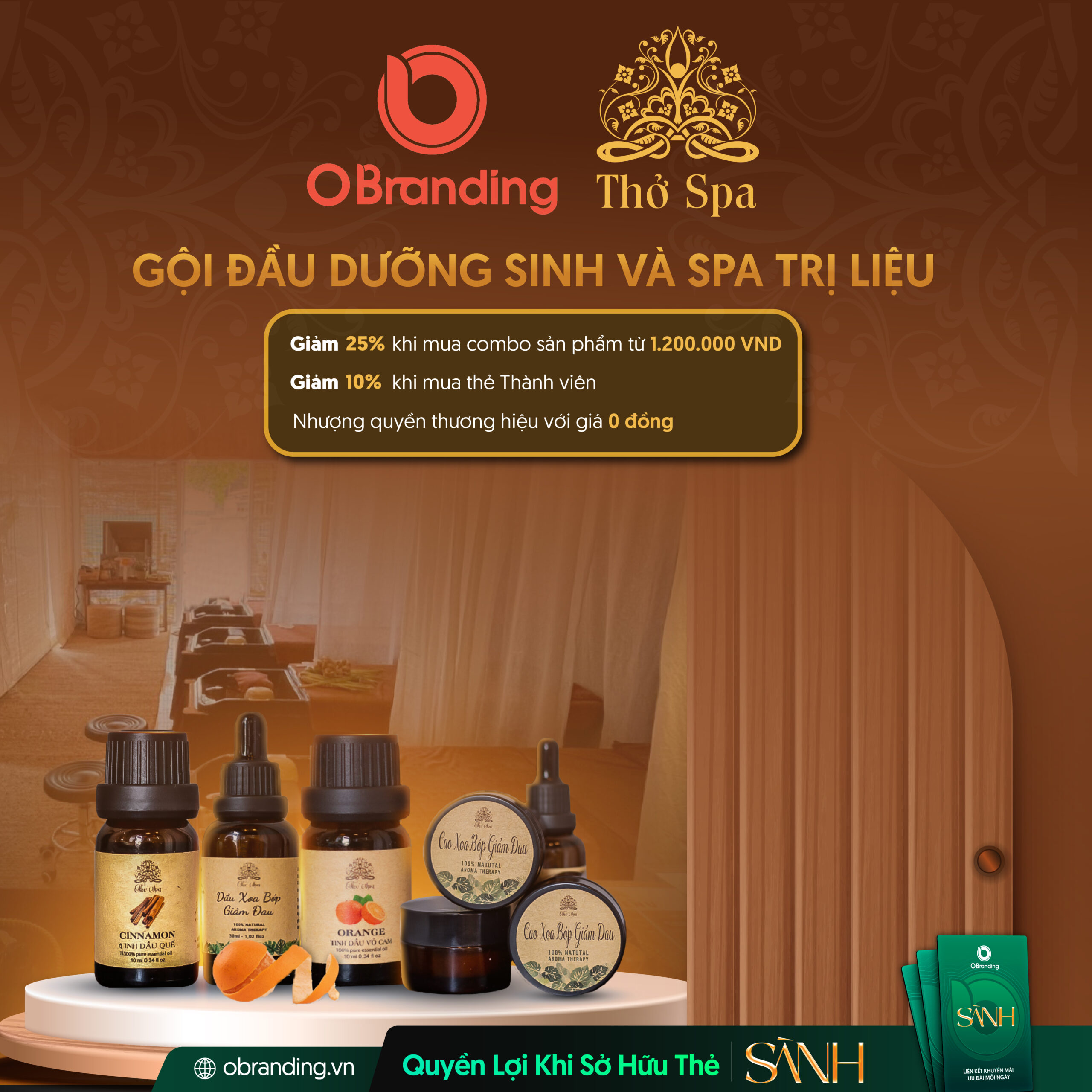 Ưu Đãi Độc Quyền Cho Hội Viên Thẻ Sành