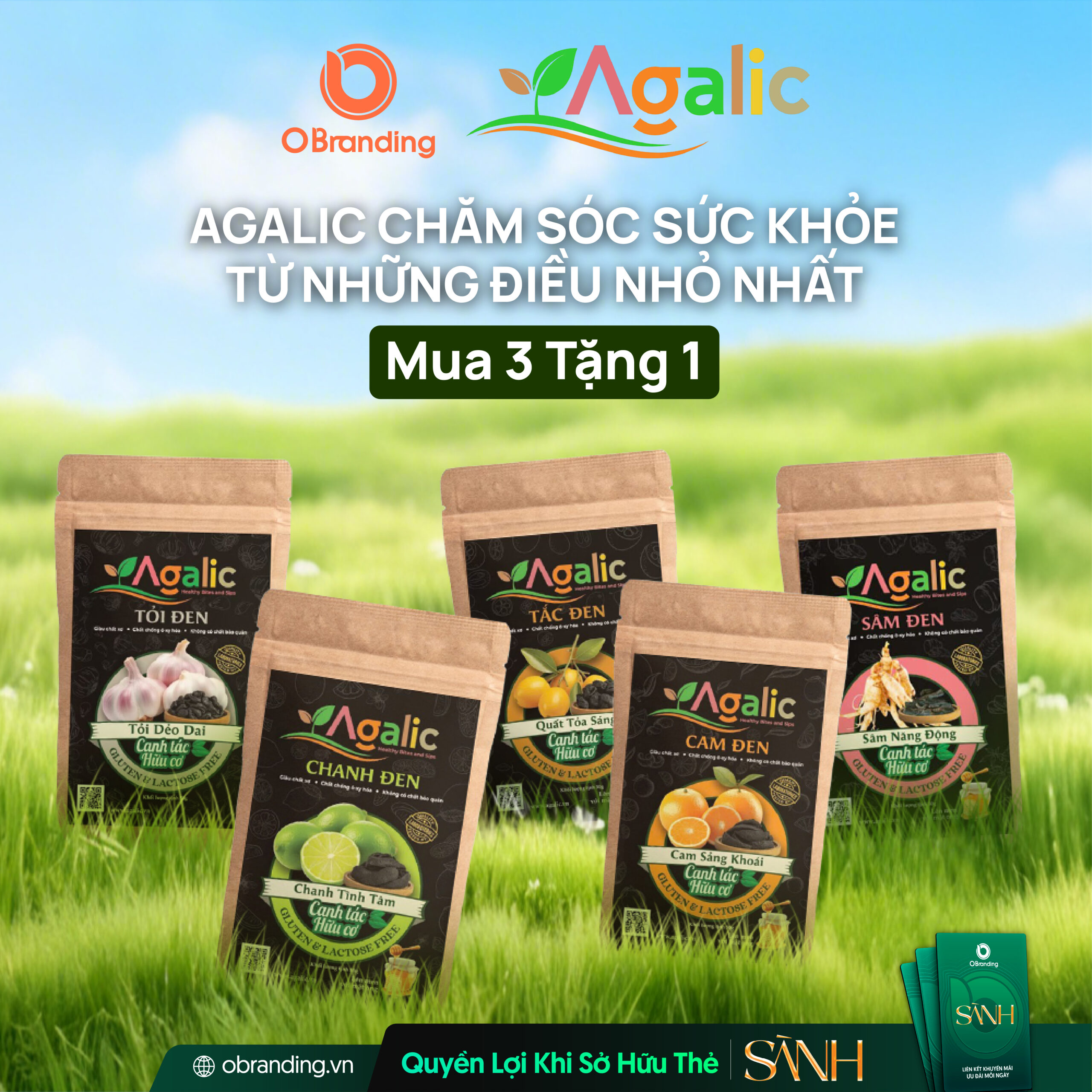 Ưu đãi độc quyền cho hội viên Thẻ Sành