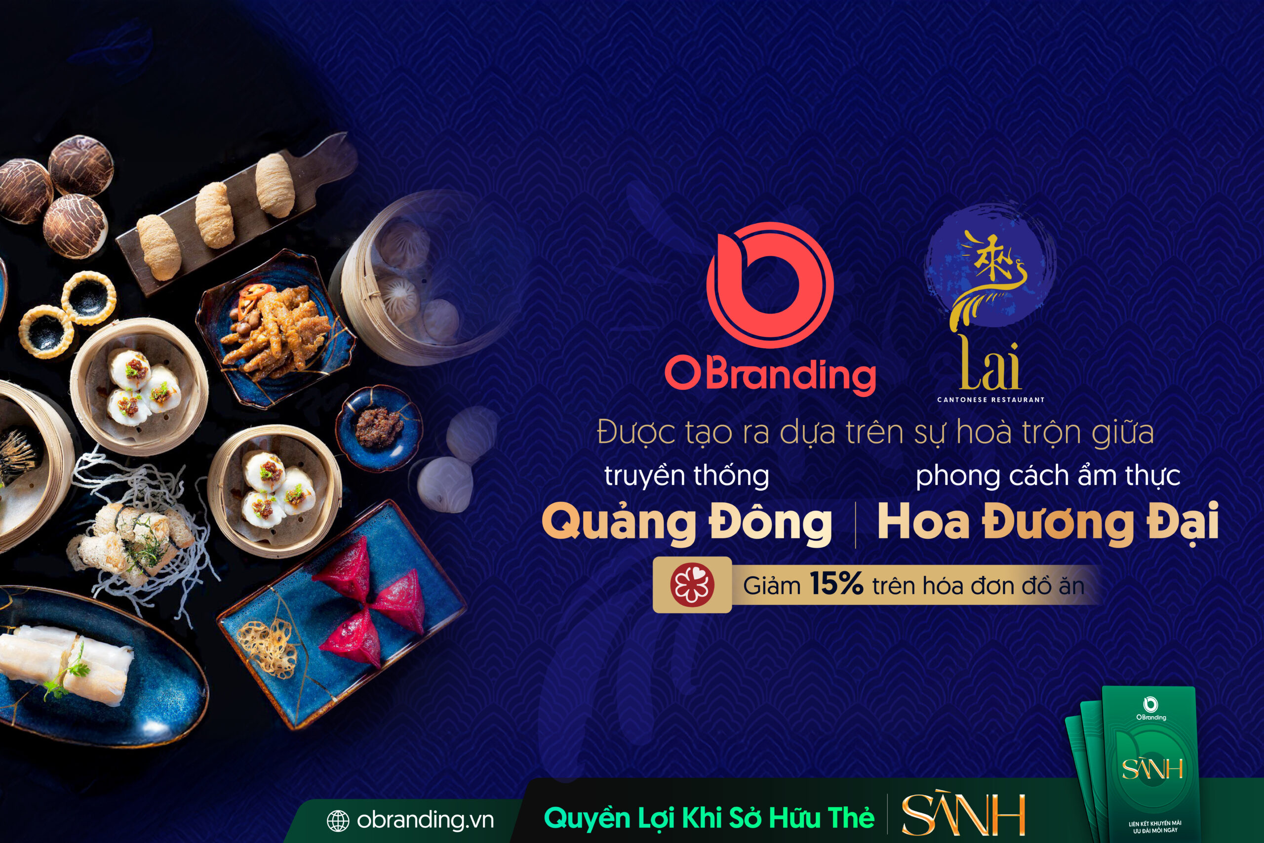 Lai Cantonese Restaurant – Hòa Trộn Tinh Hoa Quảng Đông Truyền Thống Và Phong Cách Ẩm Thực Hoa Đương Đại