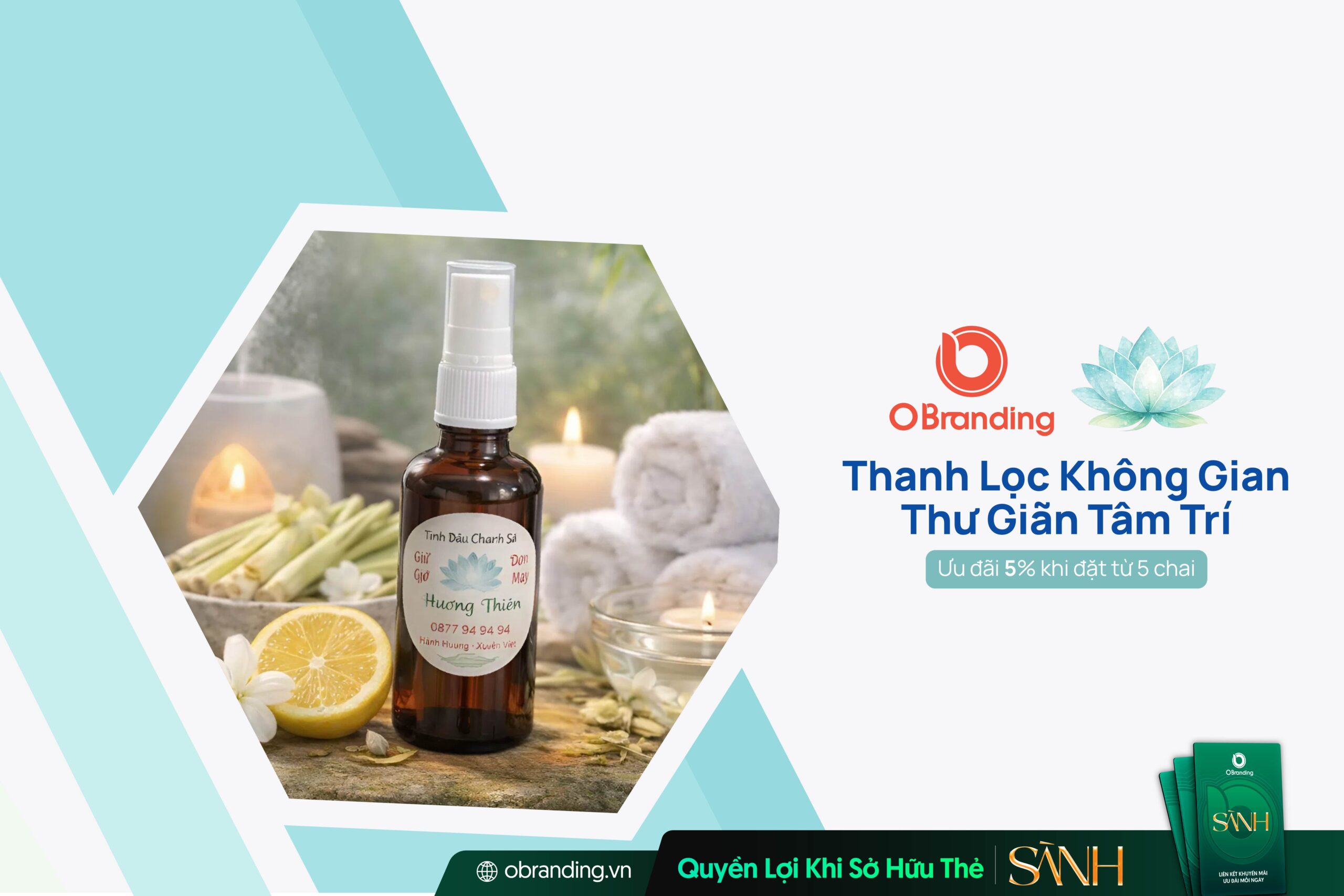 Tinh Dầu Hương Thiền – Hương Thơm Thiên Nhiên Cho Không Gian An Yên Và Thư Giãn