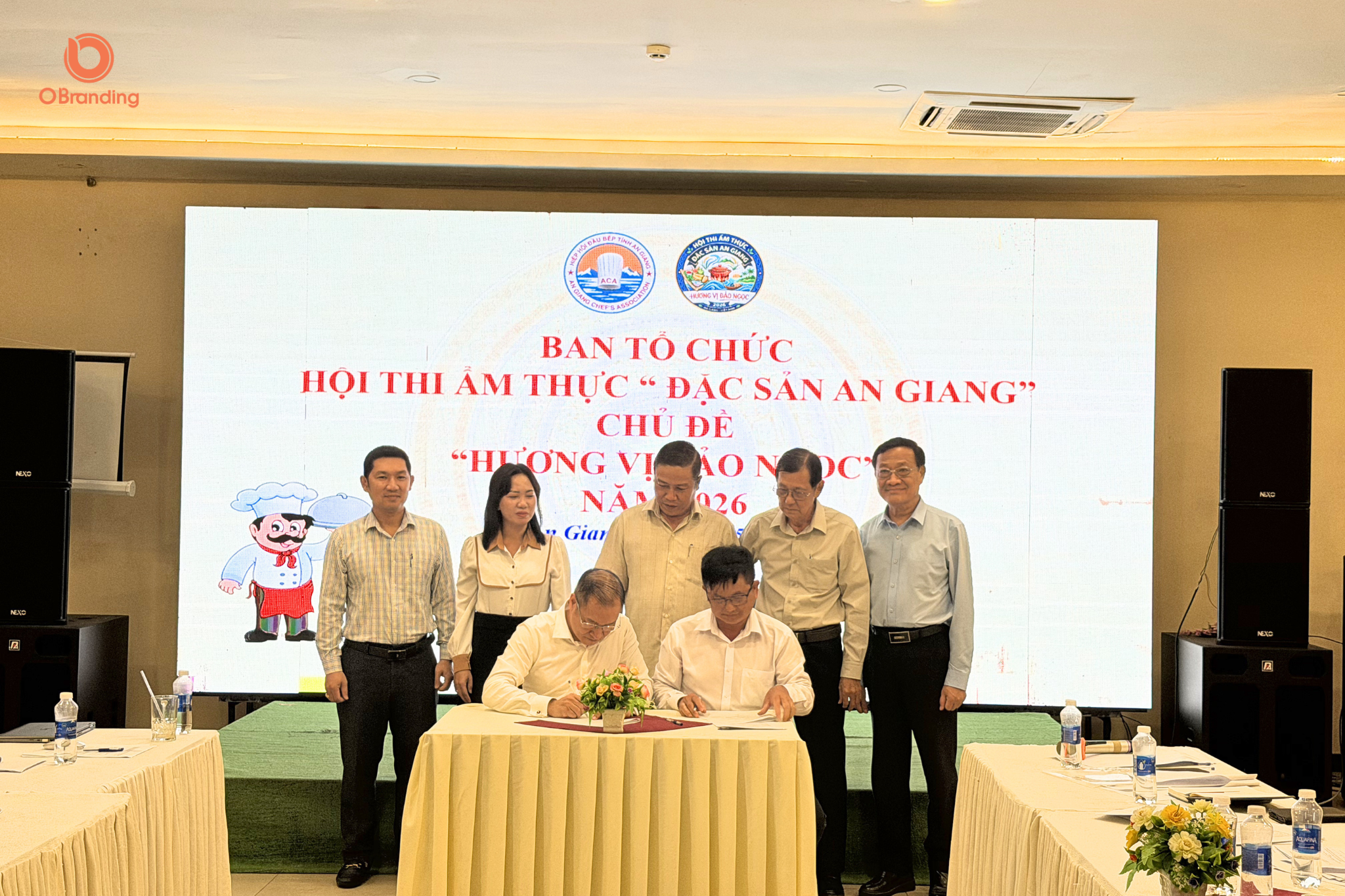 OBranding chính thức ký kết Biên bản ghi nhớ hợp tác (MOU) cùng Hiệp hội Đầu bếp An Giang