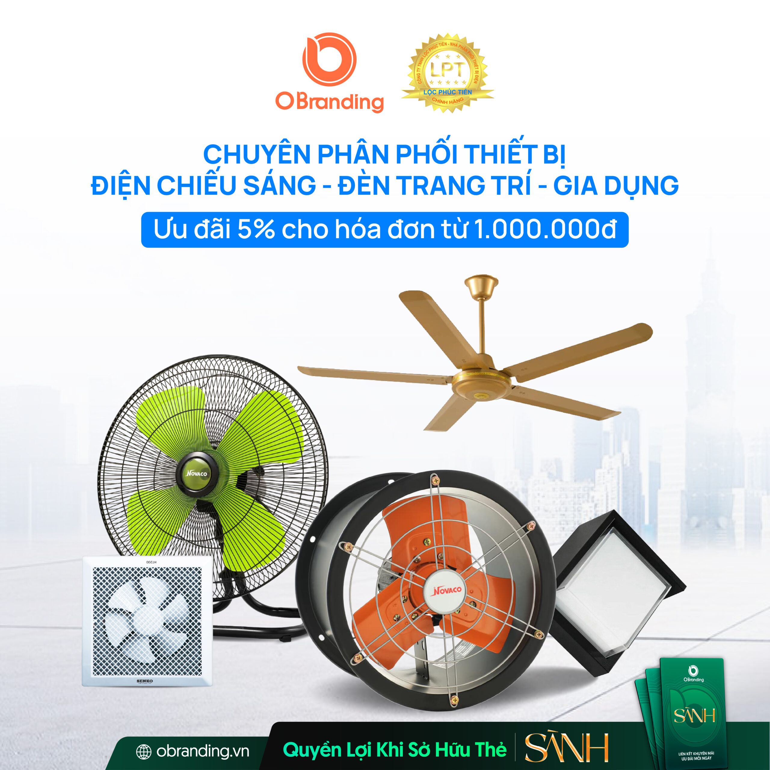 Ưu Đãi Dành Cho Hội Viên Thẻ SÀNH