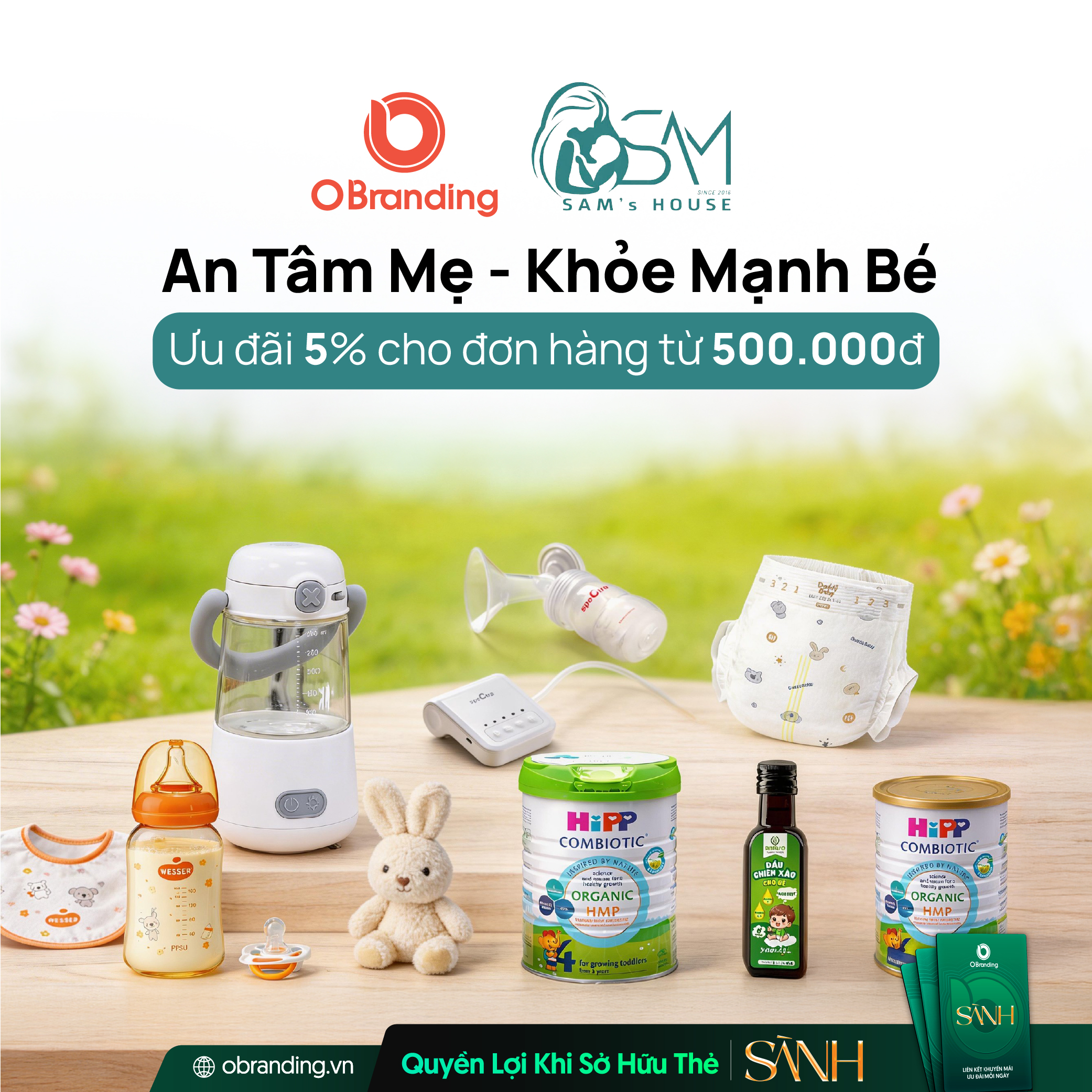 SAMHOUSEVN - HỆ THỐNG MẸ VÀ BÉ