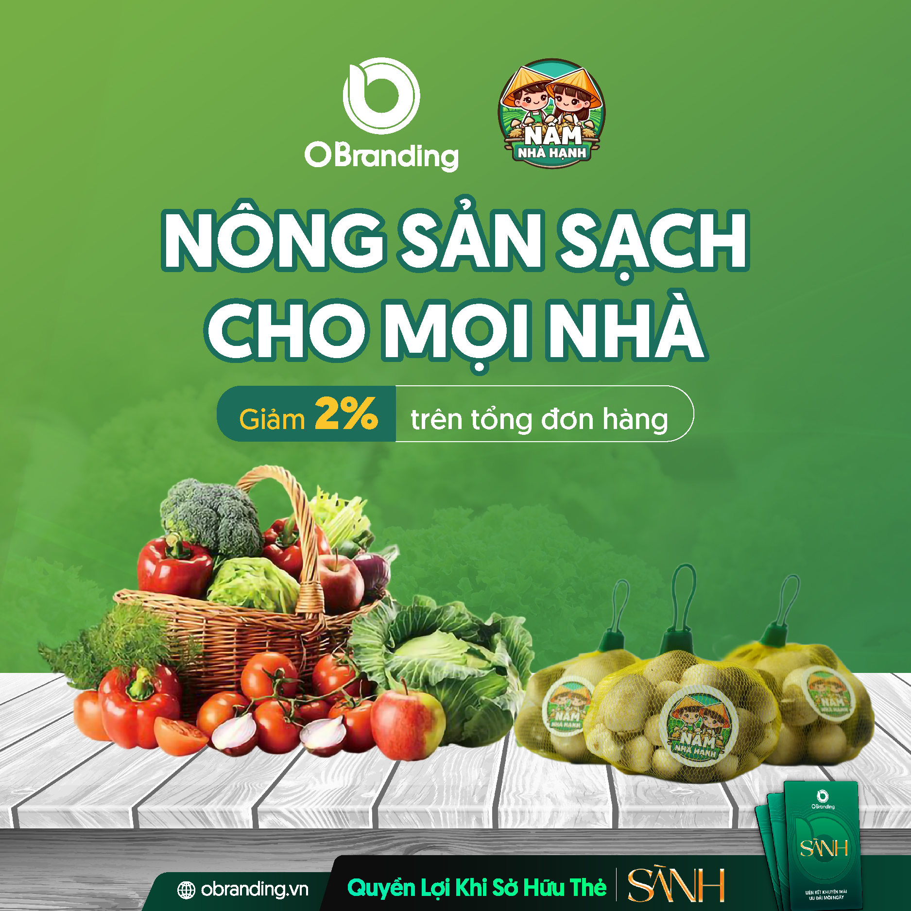 Ưu Đãi Dành Cho Hội Viên Thẻ SÀNH