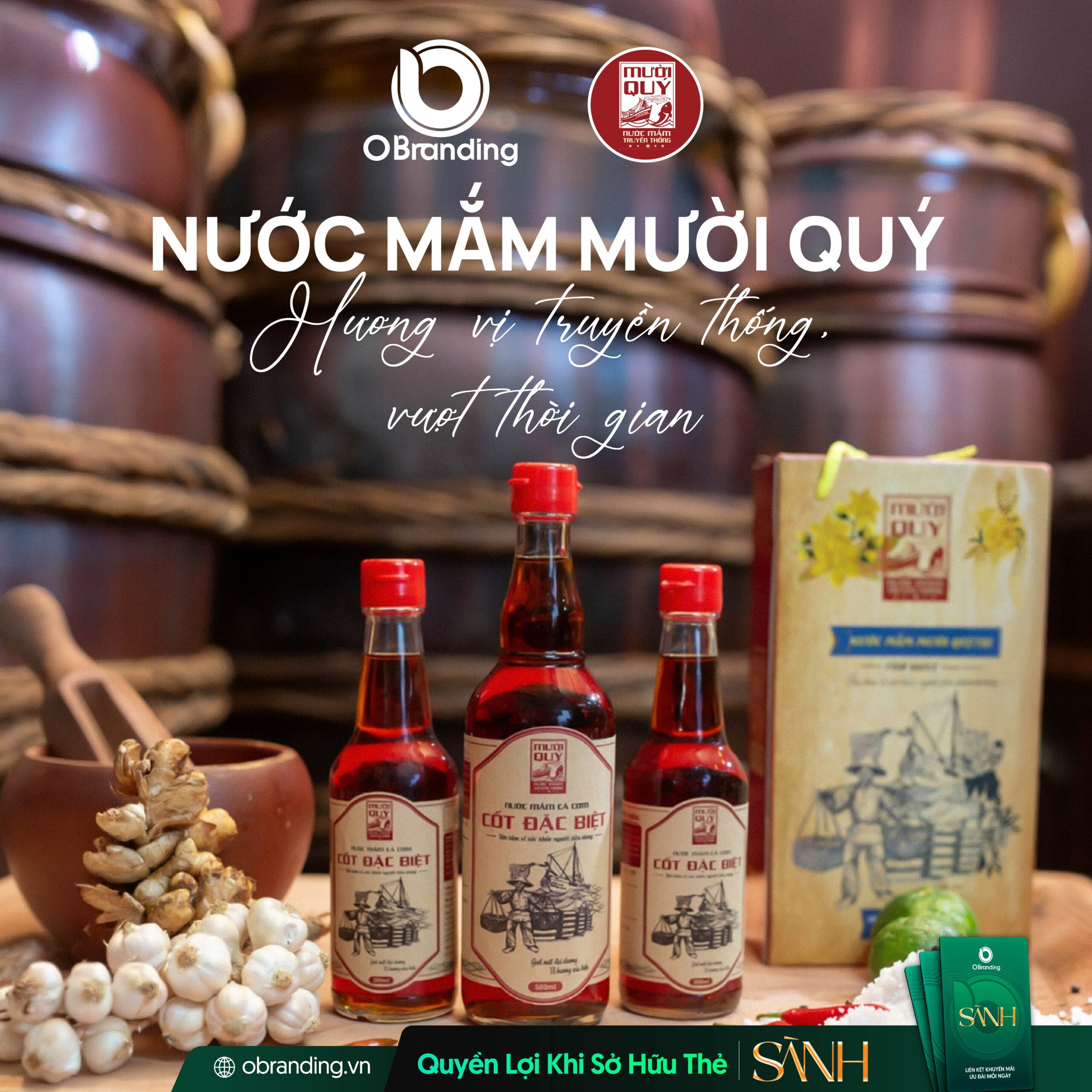 NƯỚC MẮM MƯỜI QUÝ
